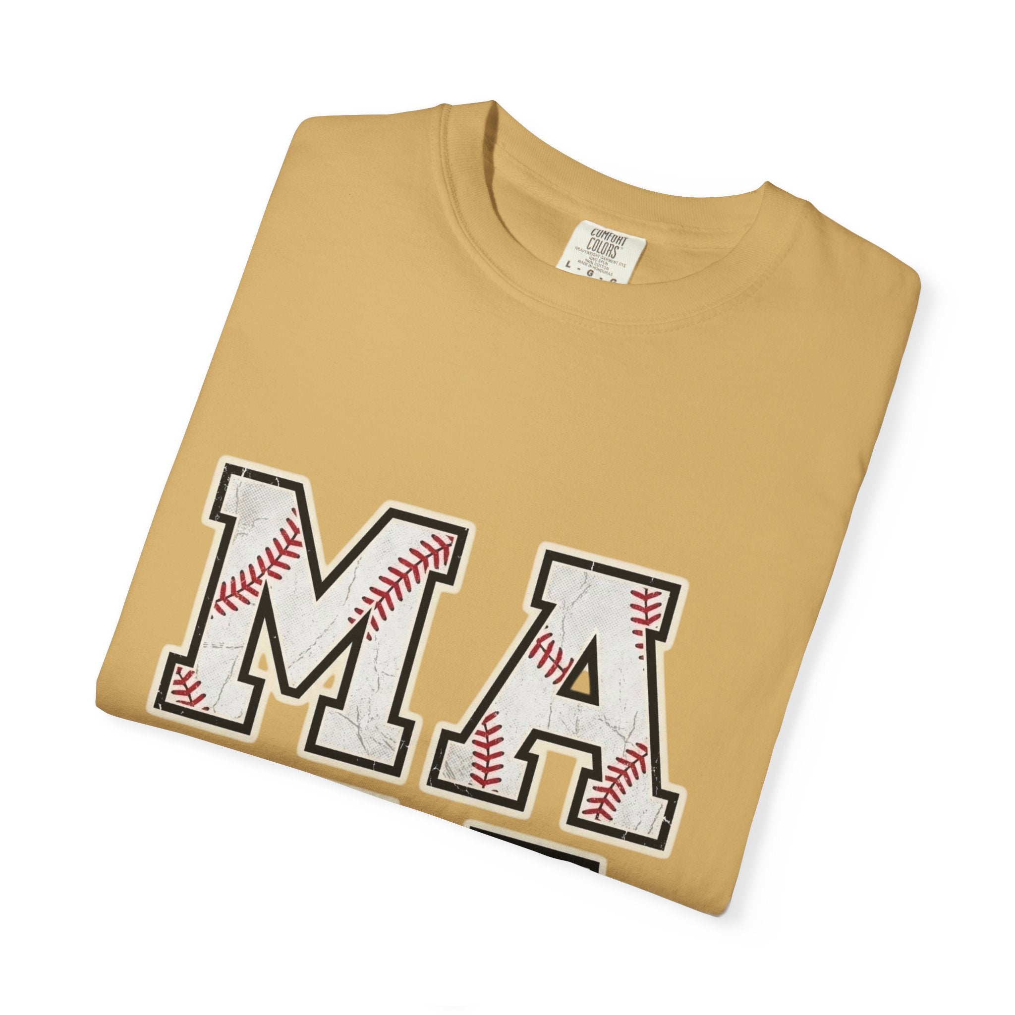 Vintage Cotton Baseball Mom Tee