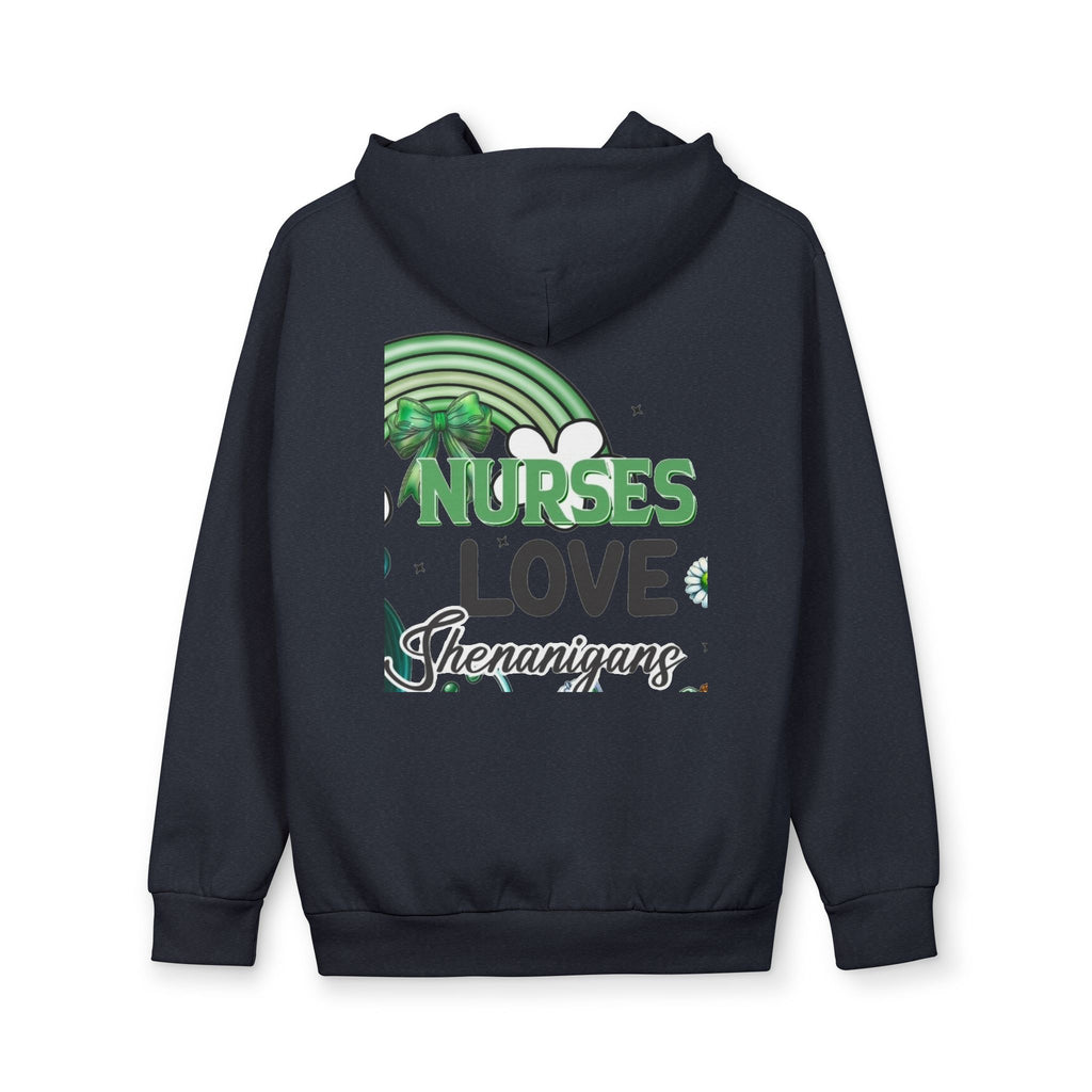 Fireworks Photo Fleece Hoodie