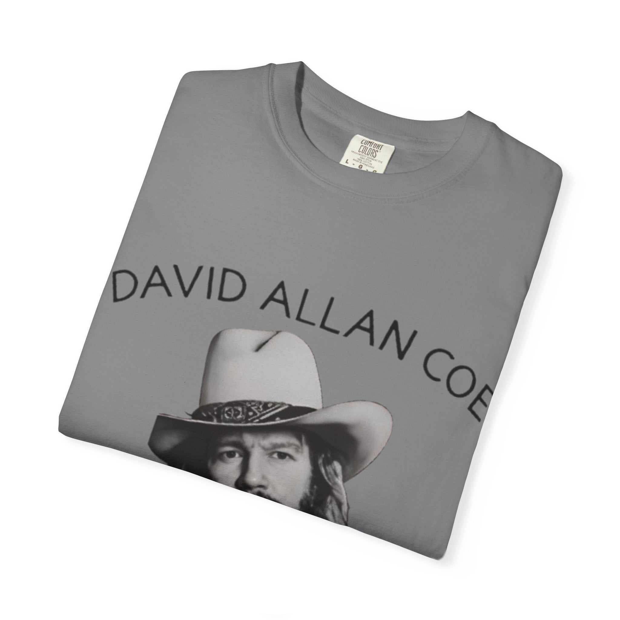David Allan Coe Tribute T-Shirt – Vintage Cotton Memorial Tee
