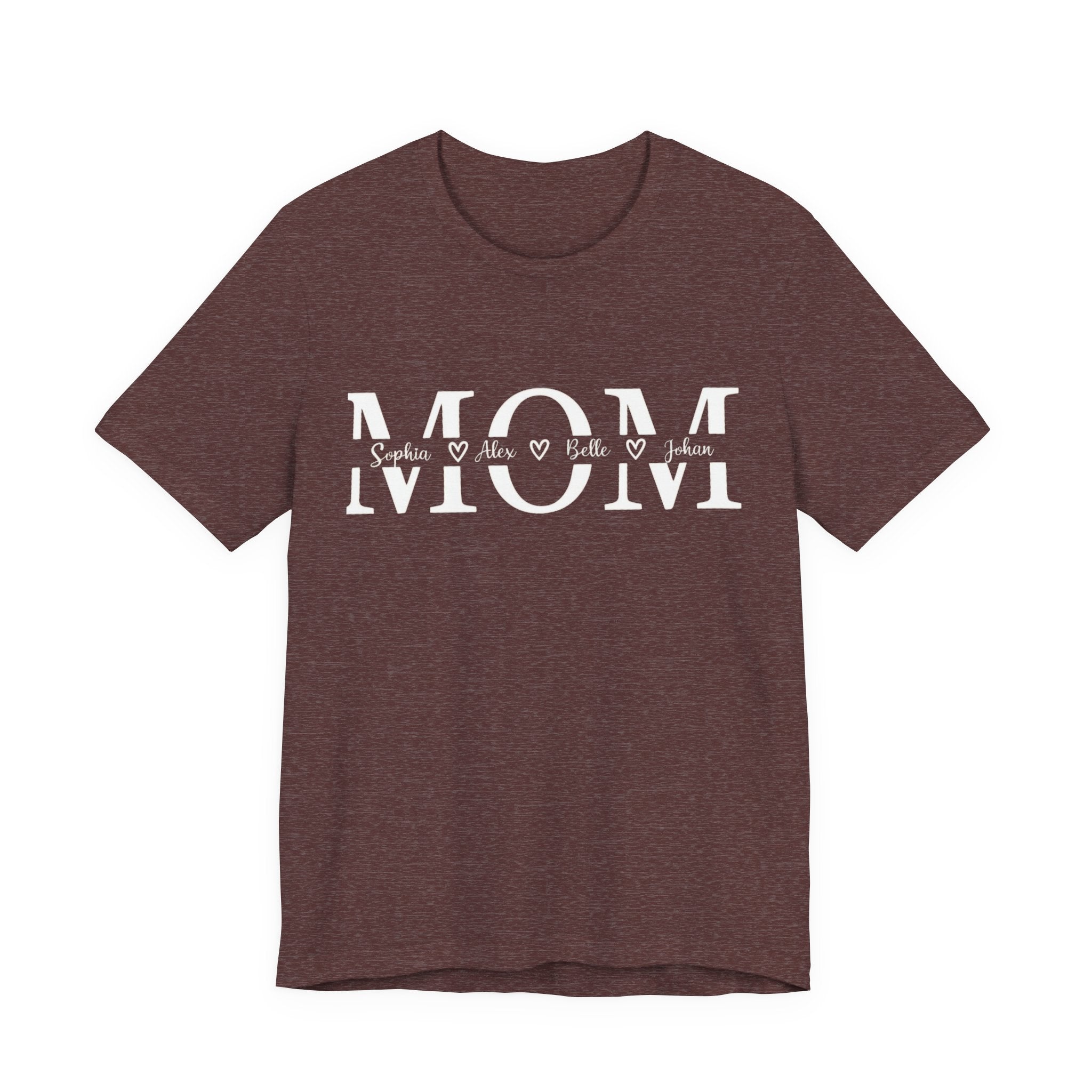 Soft Cotton Mom Heart Tee