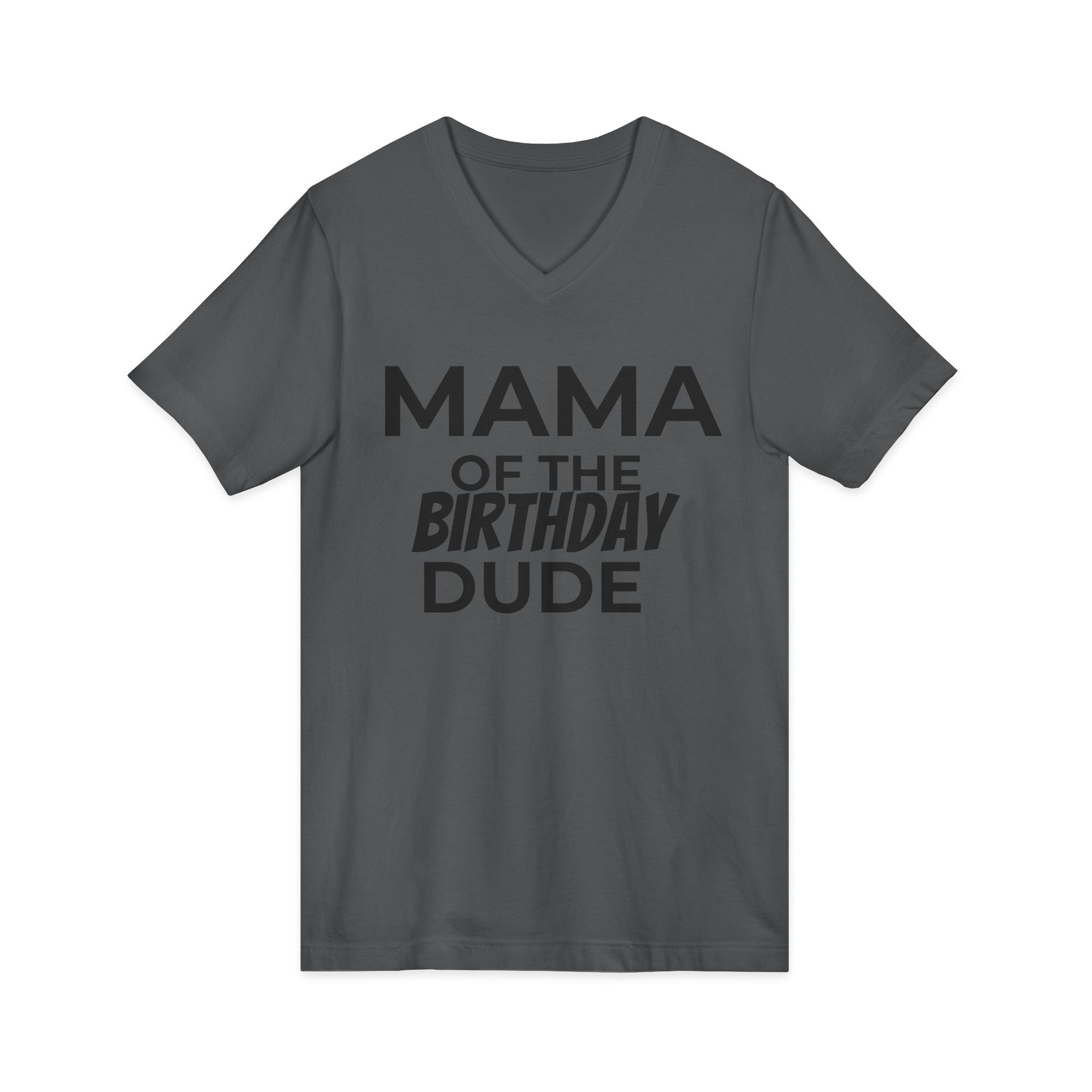 Birthday Mama Cotton V-Neck
