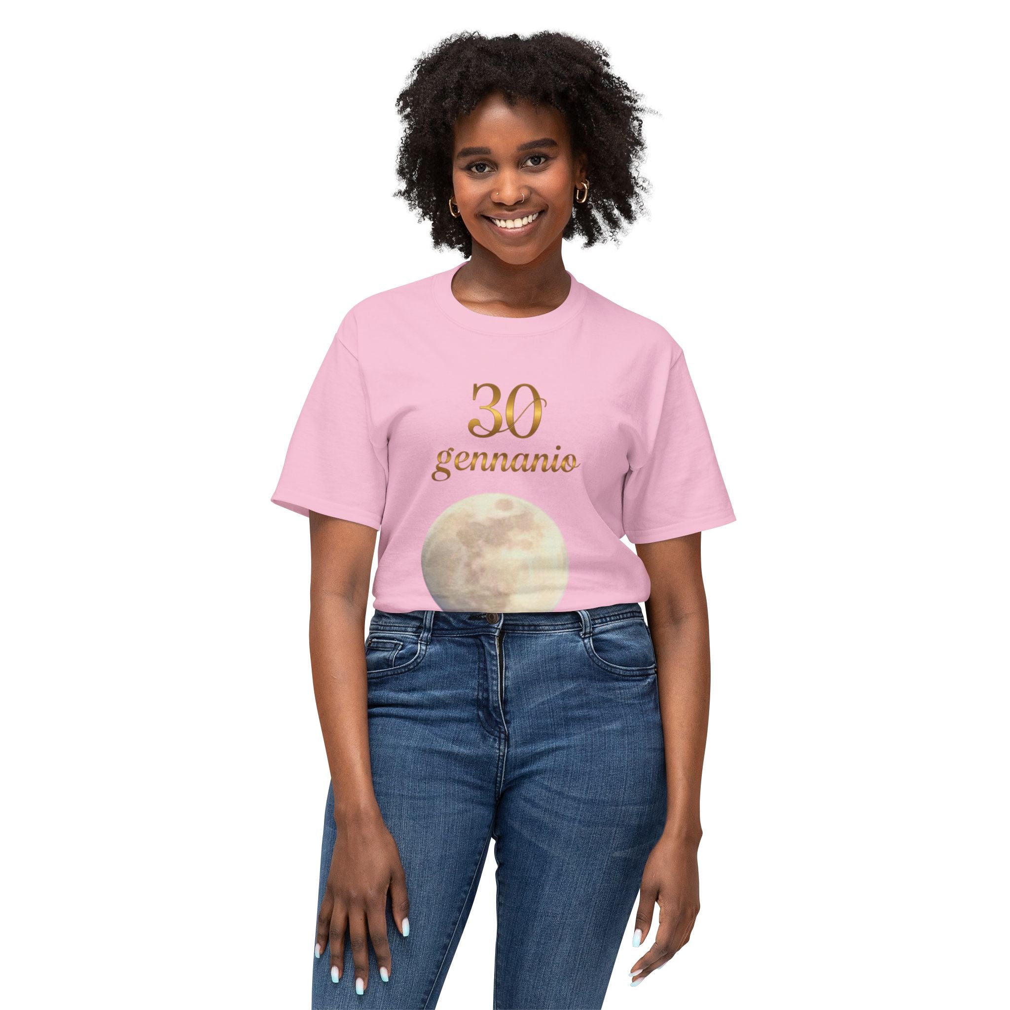 Moon Graphic Cotton Tee