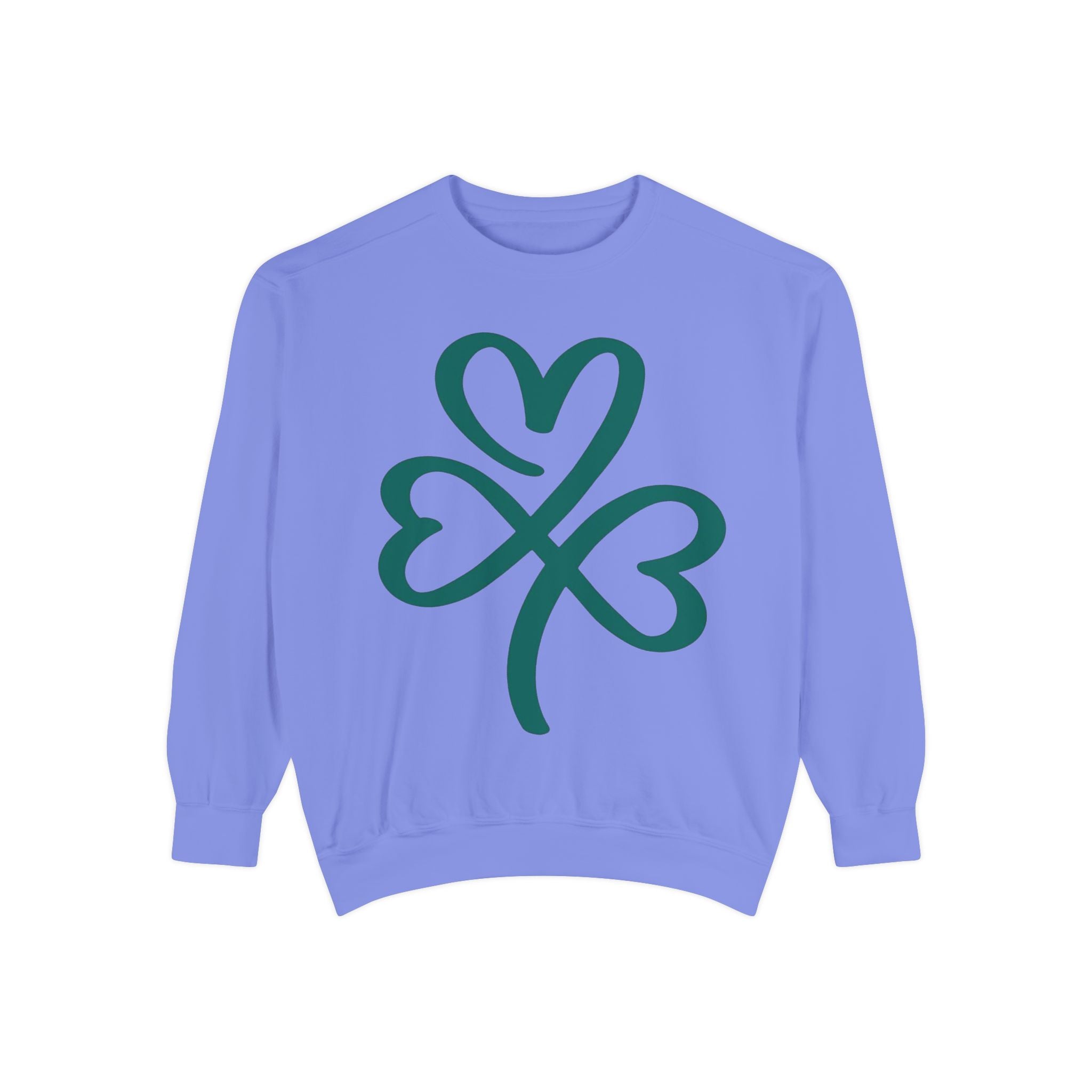 Heart Clover Cotton Sweatshirt