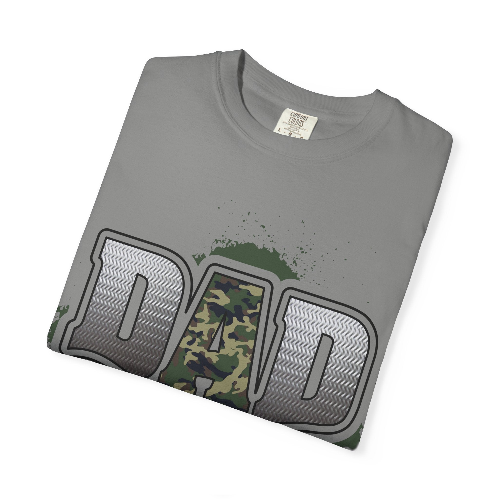 Dad I Love You Camo Graphic T-Shirt