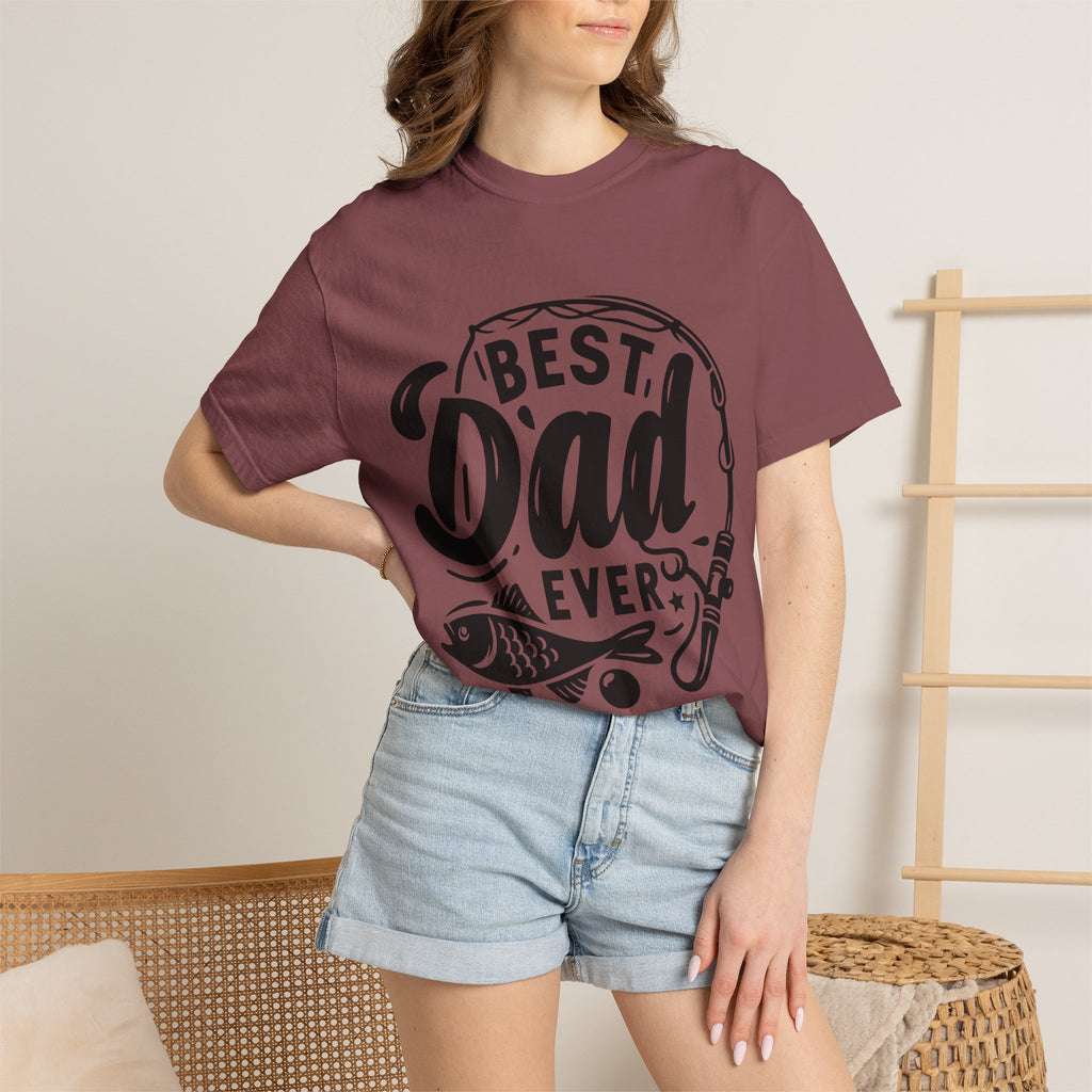 Best Dad Ever Fishing T-Shirt — Father’s Day Gift Tee