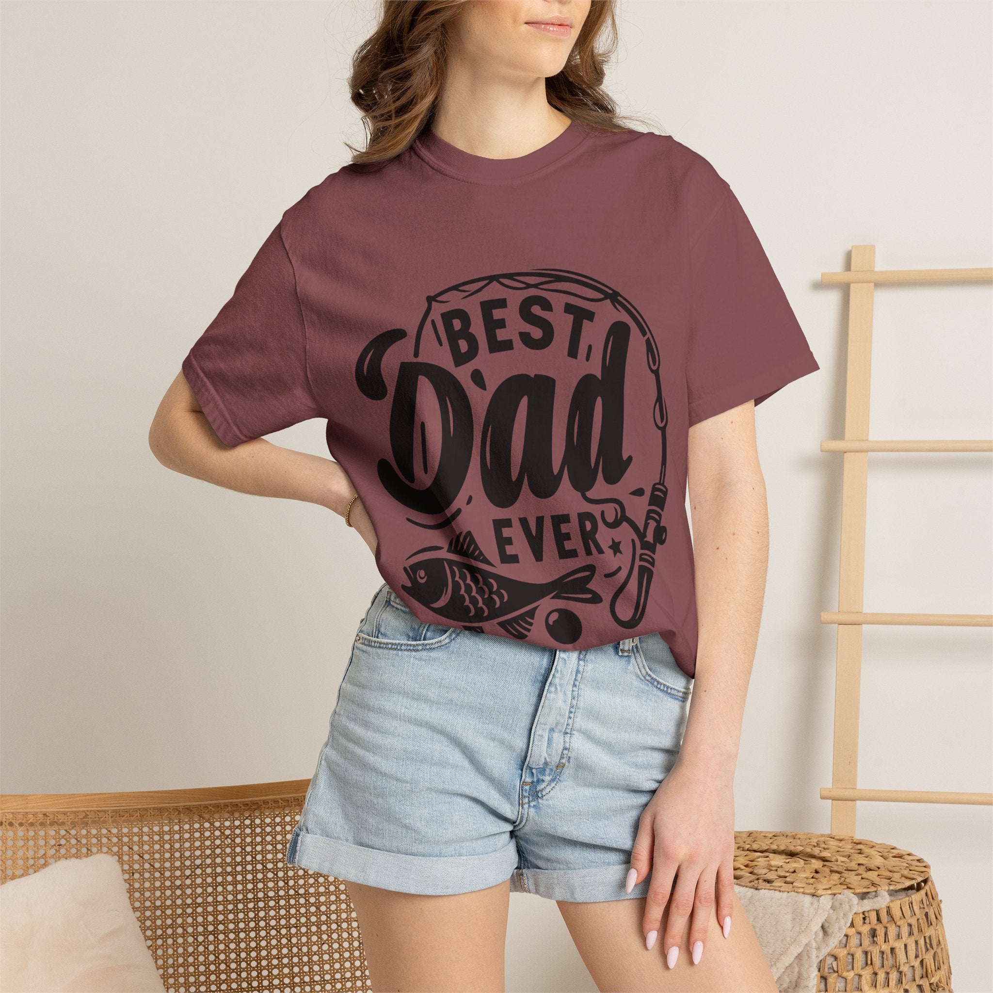 Best Dad Ever Fishing T-Shirt — Father’s Day Gift Tee