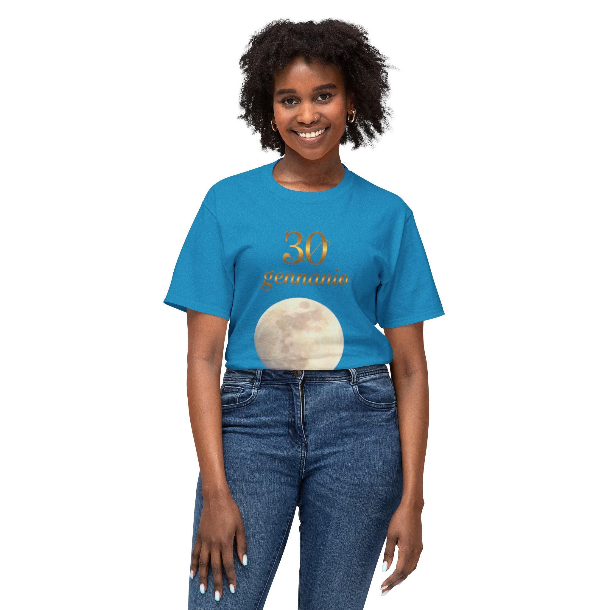 Moon Graphic Cotton Tee