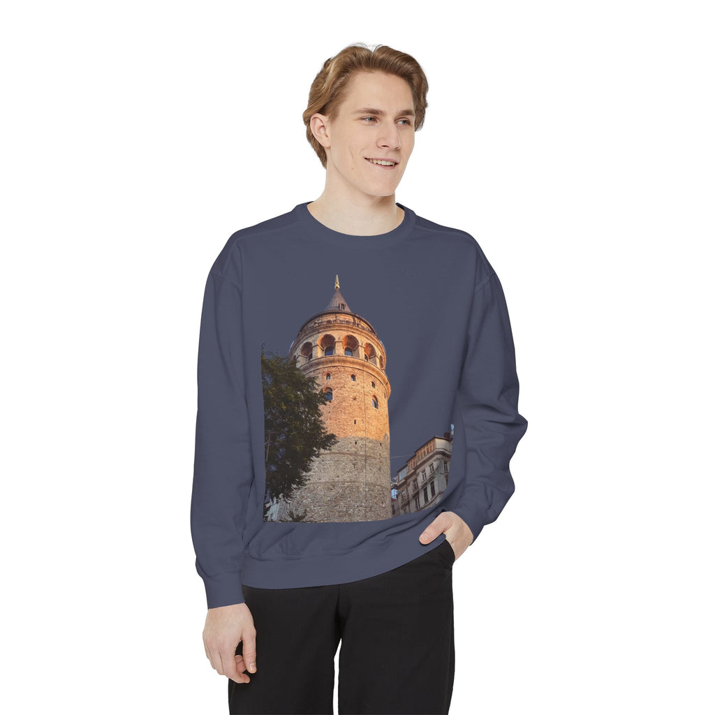 Garment-Dyed Cotton Sweatshirt