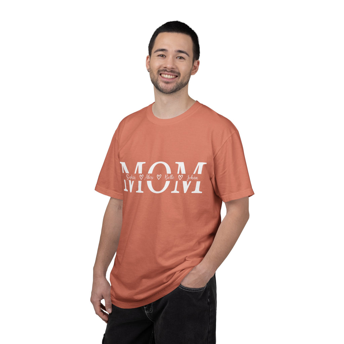 Classic White Garment-Dyed T-Shirt