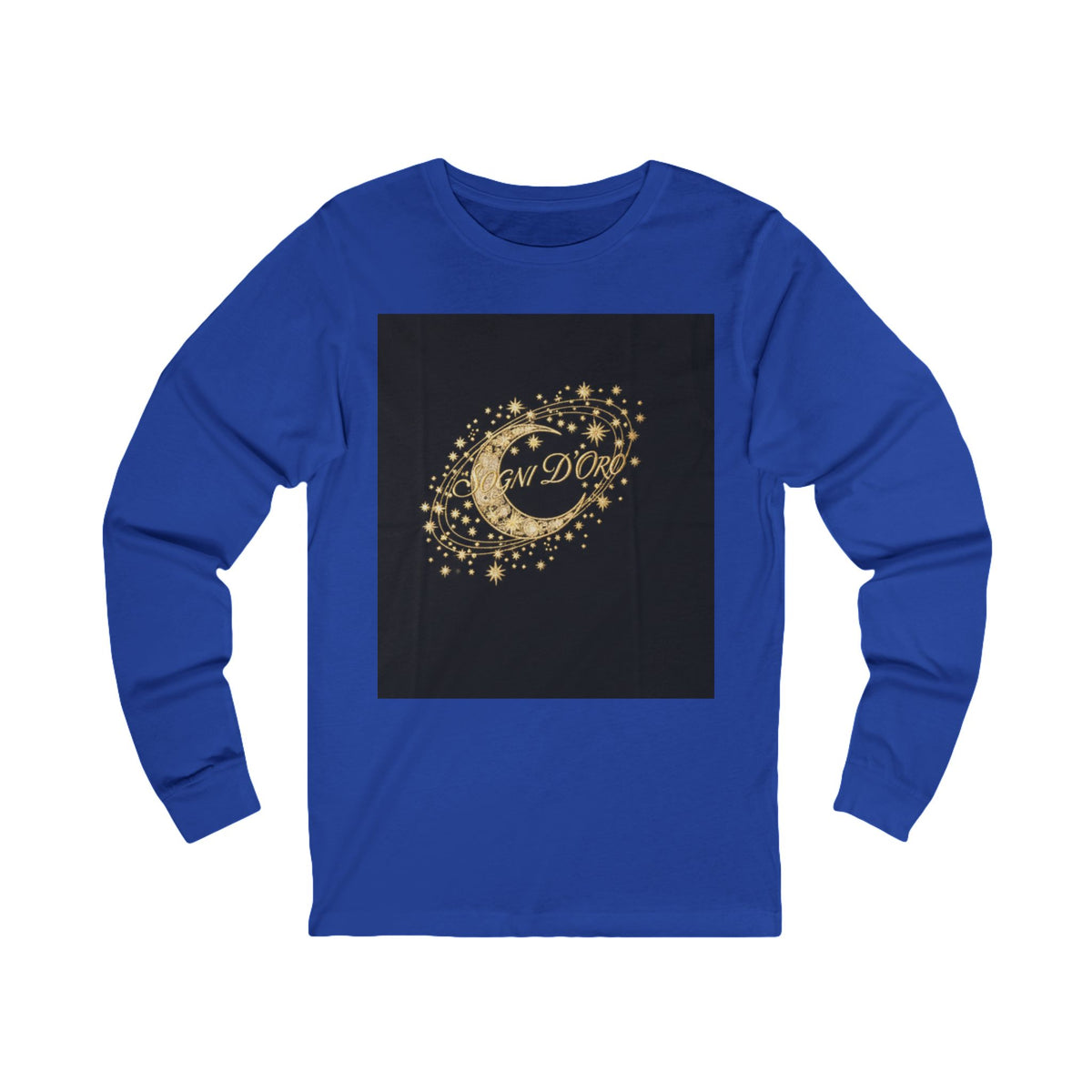 Turkish Text Long Sleeve Tee — "Ruya Gibi" Cotton Quality