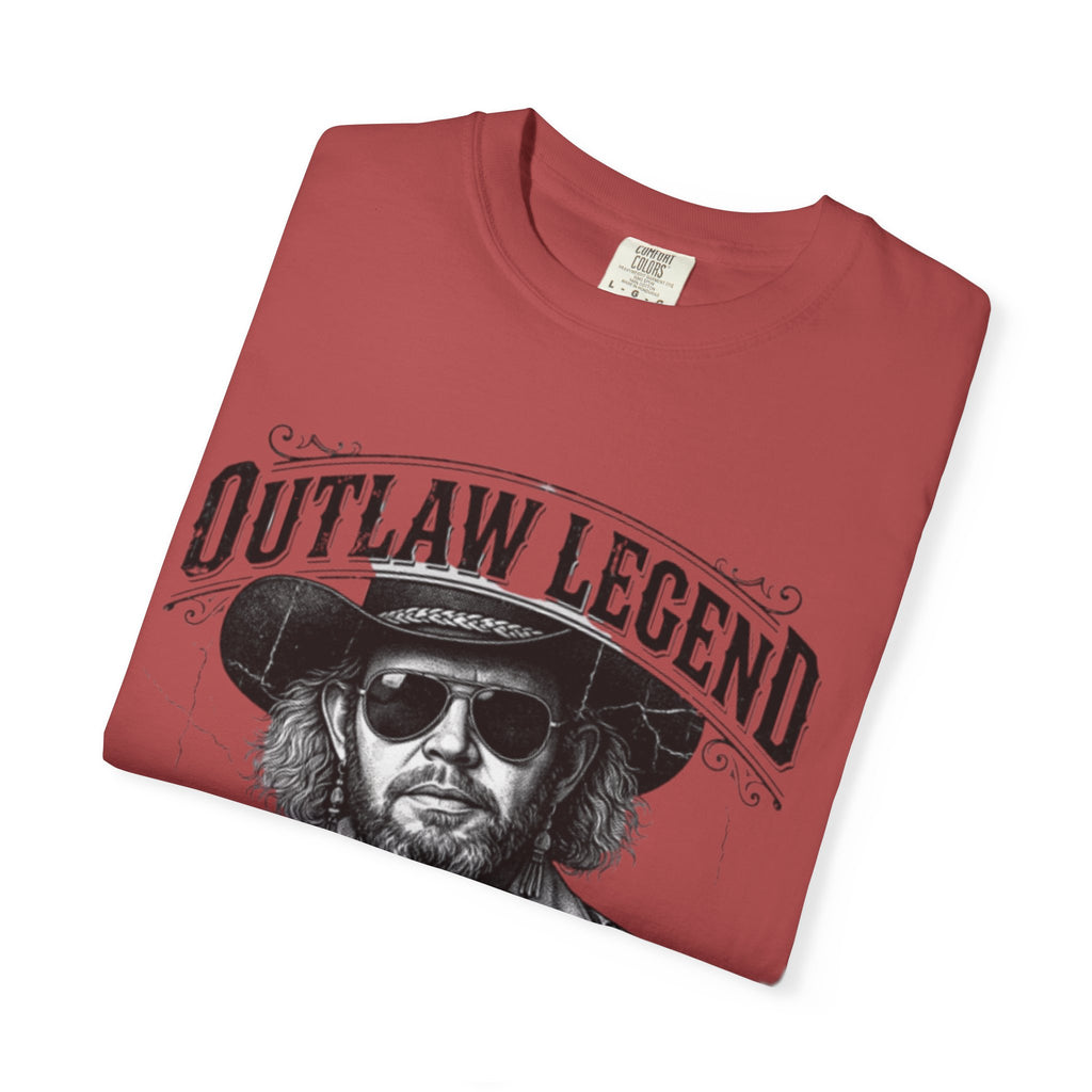 Outlaw Legend Tribute T-Shirt — David Allan Coe Memorial Graphic Tee