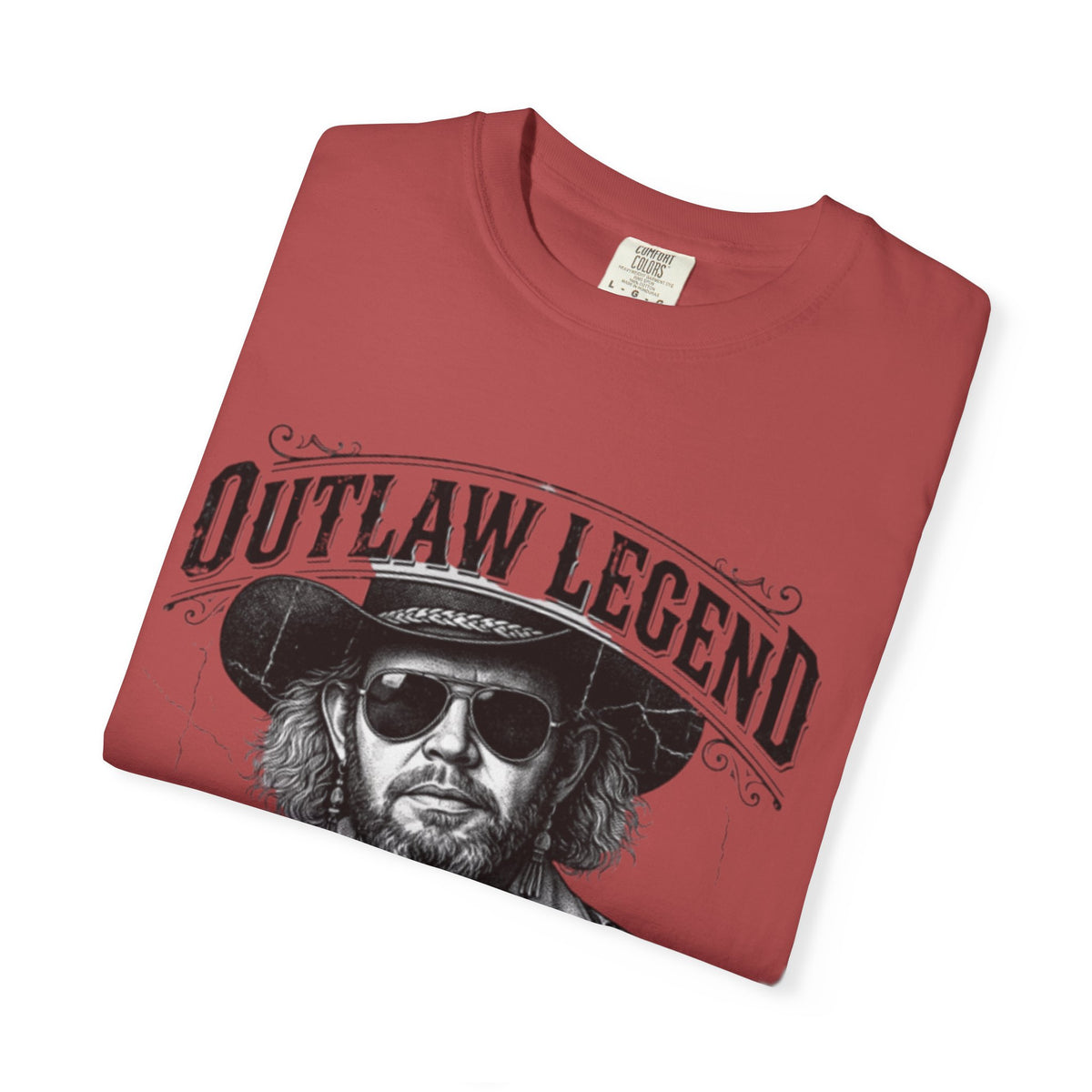 Outlaw Legend Tribute T-Shirt — David Allan Coe Memorial Graphic Tee