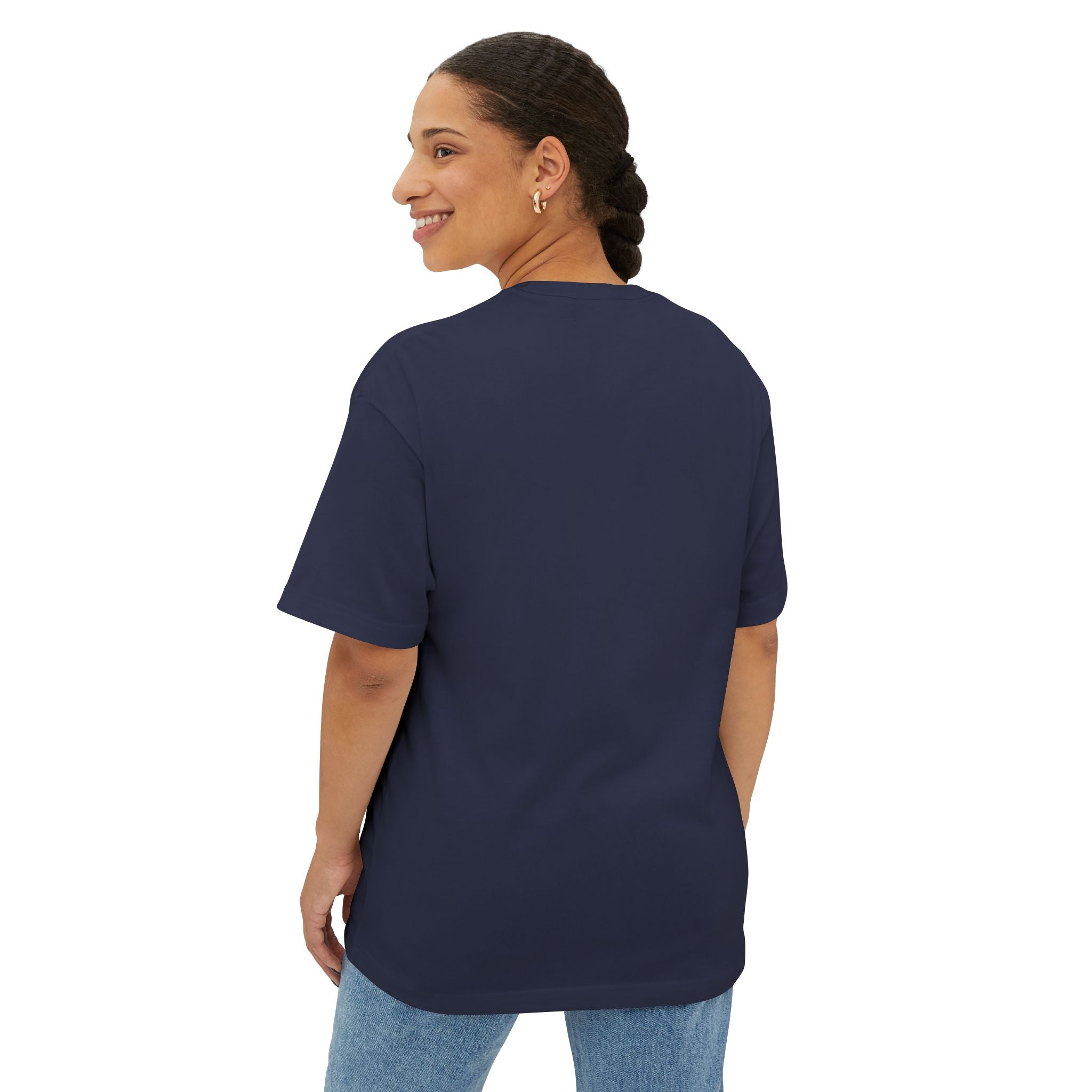 Oversized Cotton Mom Bear Tee