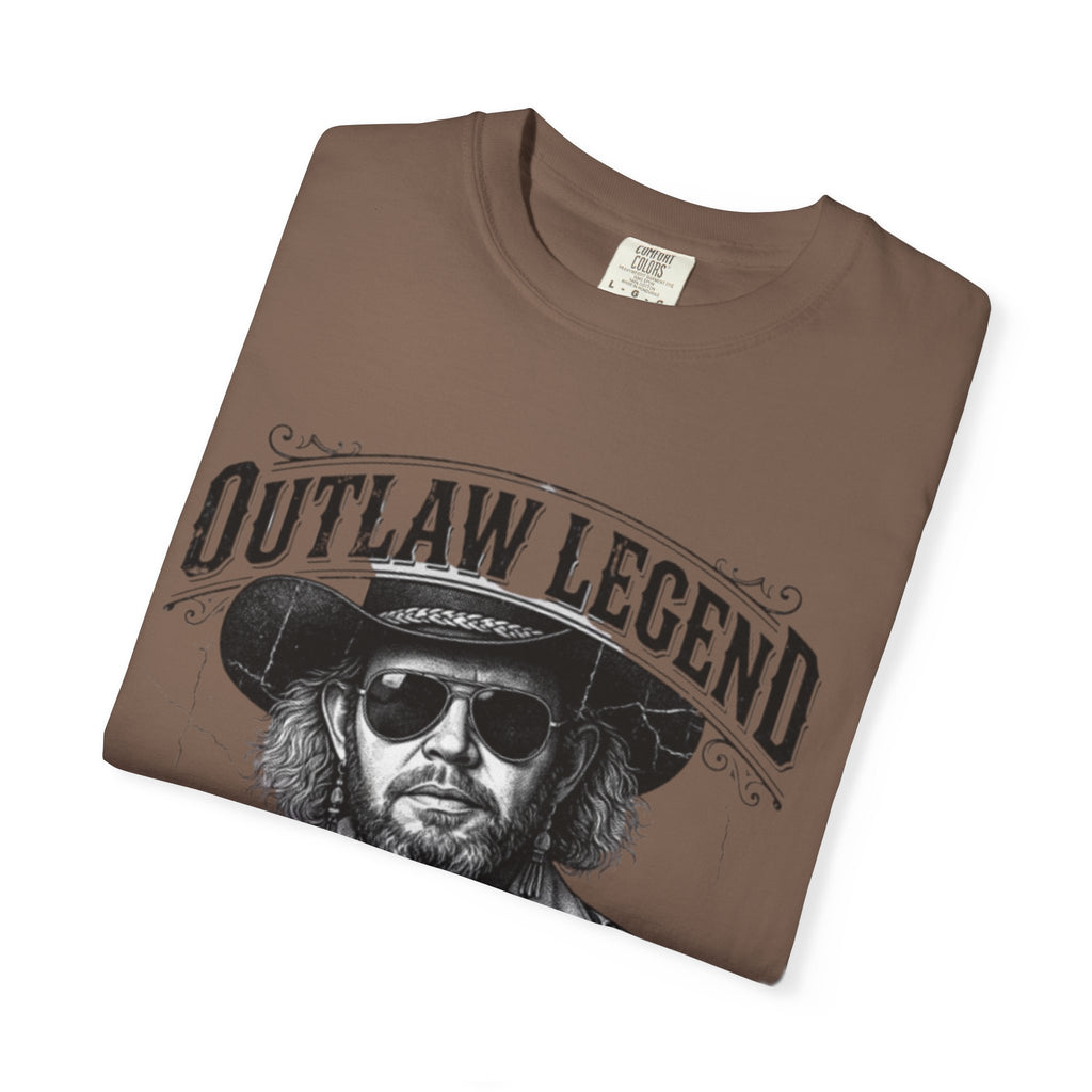 Outlaw Legend Tribute T-Shirt — David Allan Coe Memorial Graphic Tee