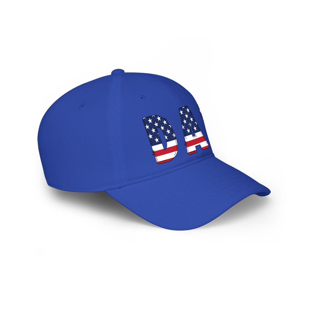 Dad Baseball Cap — American Flag Patriotic Dad Hat for Father’s Day & 4th of July