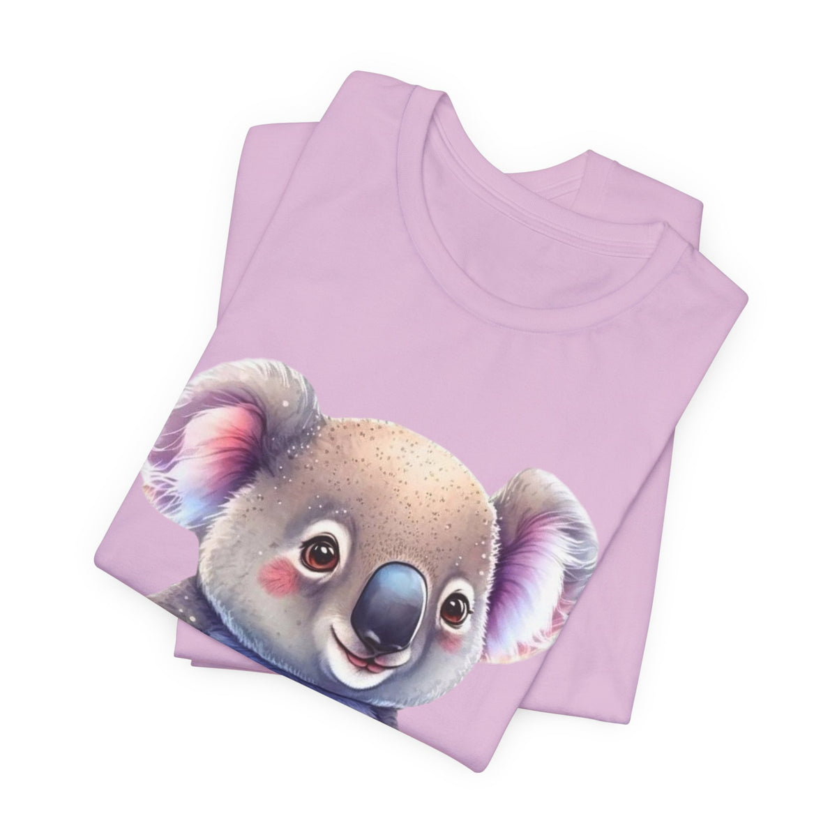 Cute Koala Graphic Tee — Adorable Baby Koala with Flowers T-Shirt