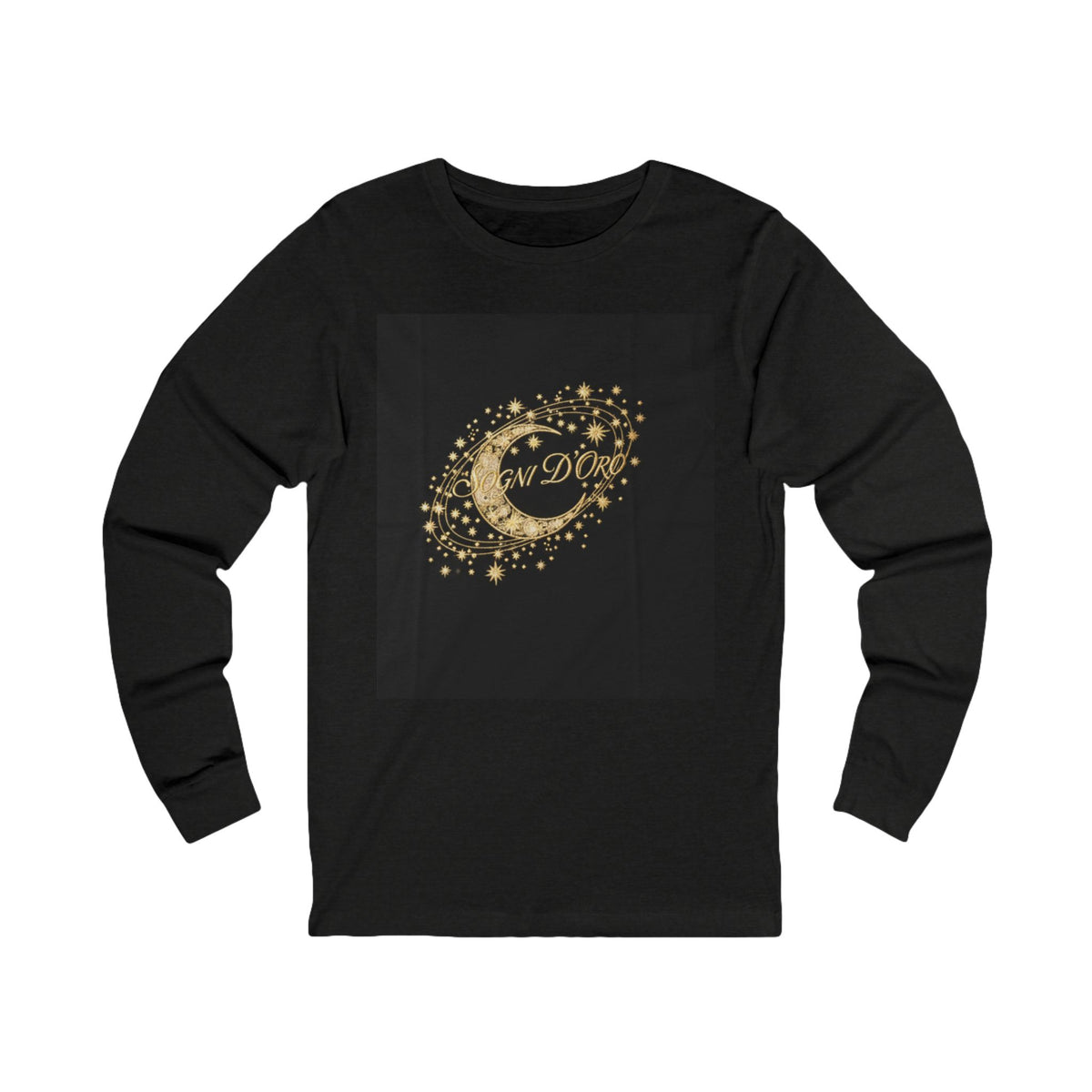 Turkish Text Long Sleeve Tee — "Ruya Gibi" Cotton Quality