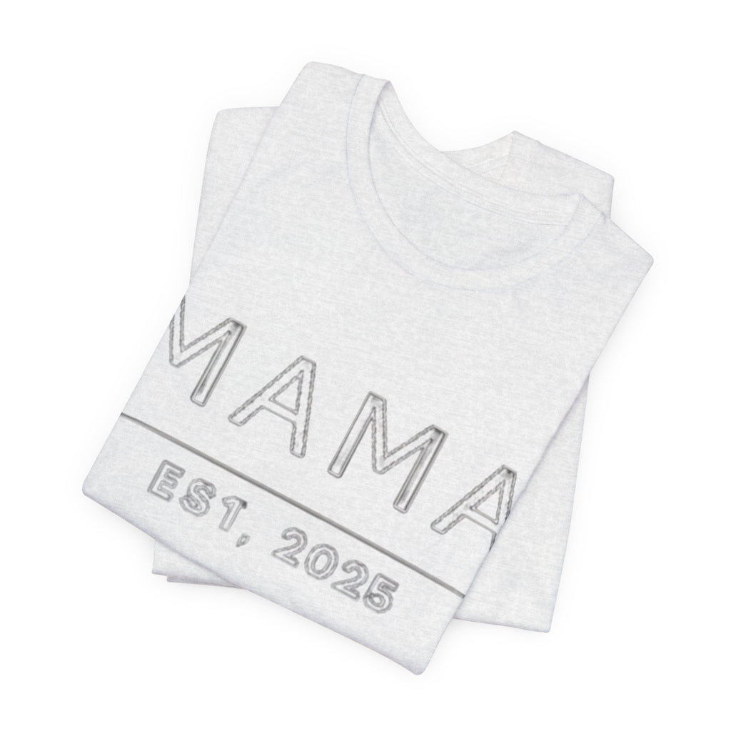 New Mom Cotton Graphic Tee