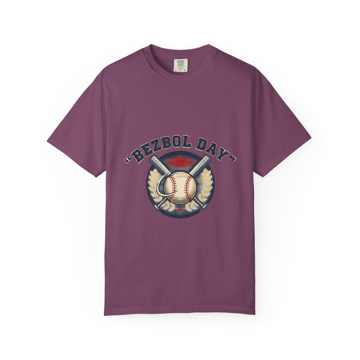 Baseball Graphic T-Shirt — "Bezbol Day" Retro Baseball Tee