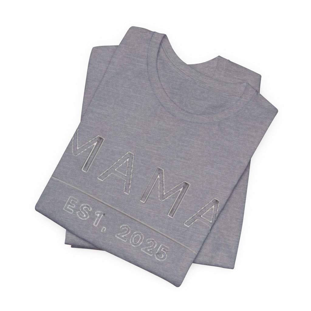 New Mom Cotton Graphic Tee