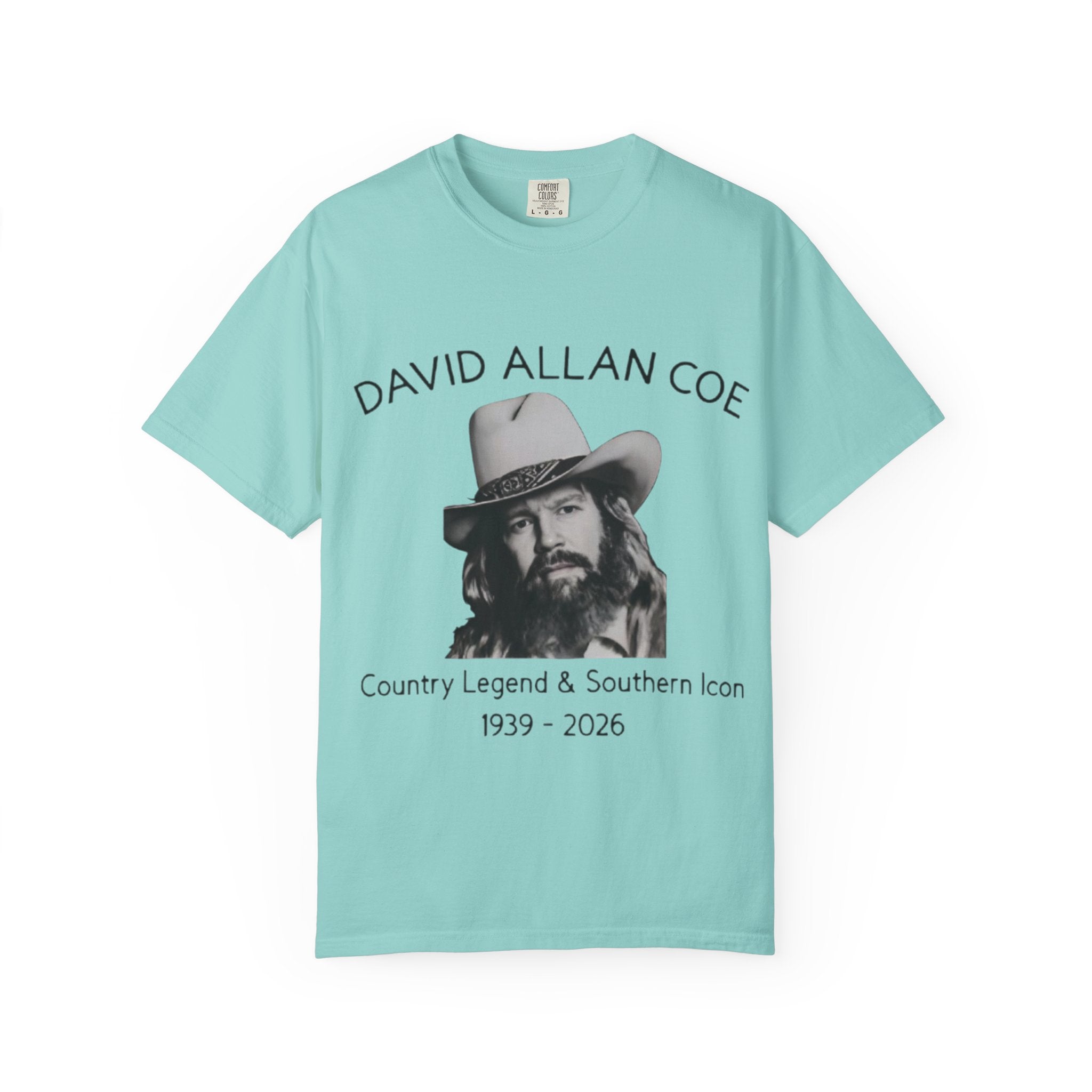 David Allan Coe Tribute T-Shirt – Vintage Cotton Memorial Tee