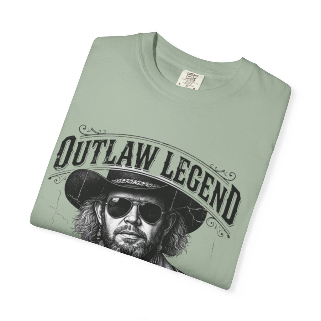Outlaw Legend Tribute T-Shirt — David Allan Coe Memorial Graphic Tee