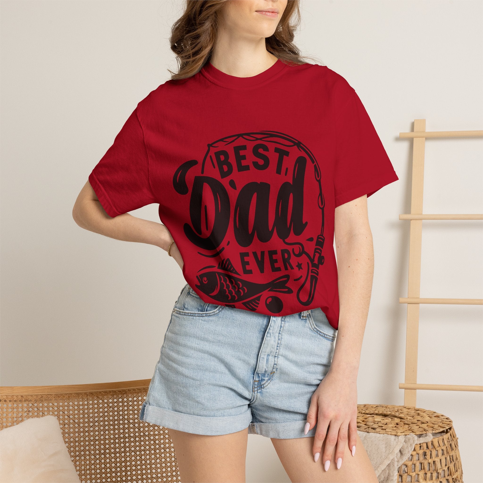Best Dad Ever Fishing T-Shirt — Father’s Day Gift Tee