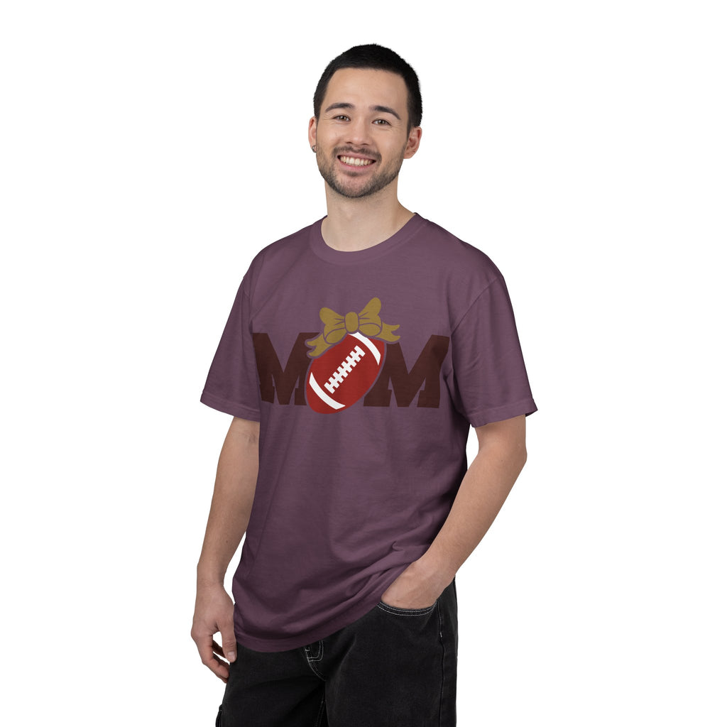 Garment-Dyed Football Mom Tee