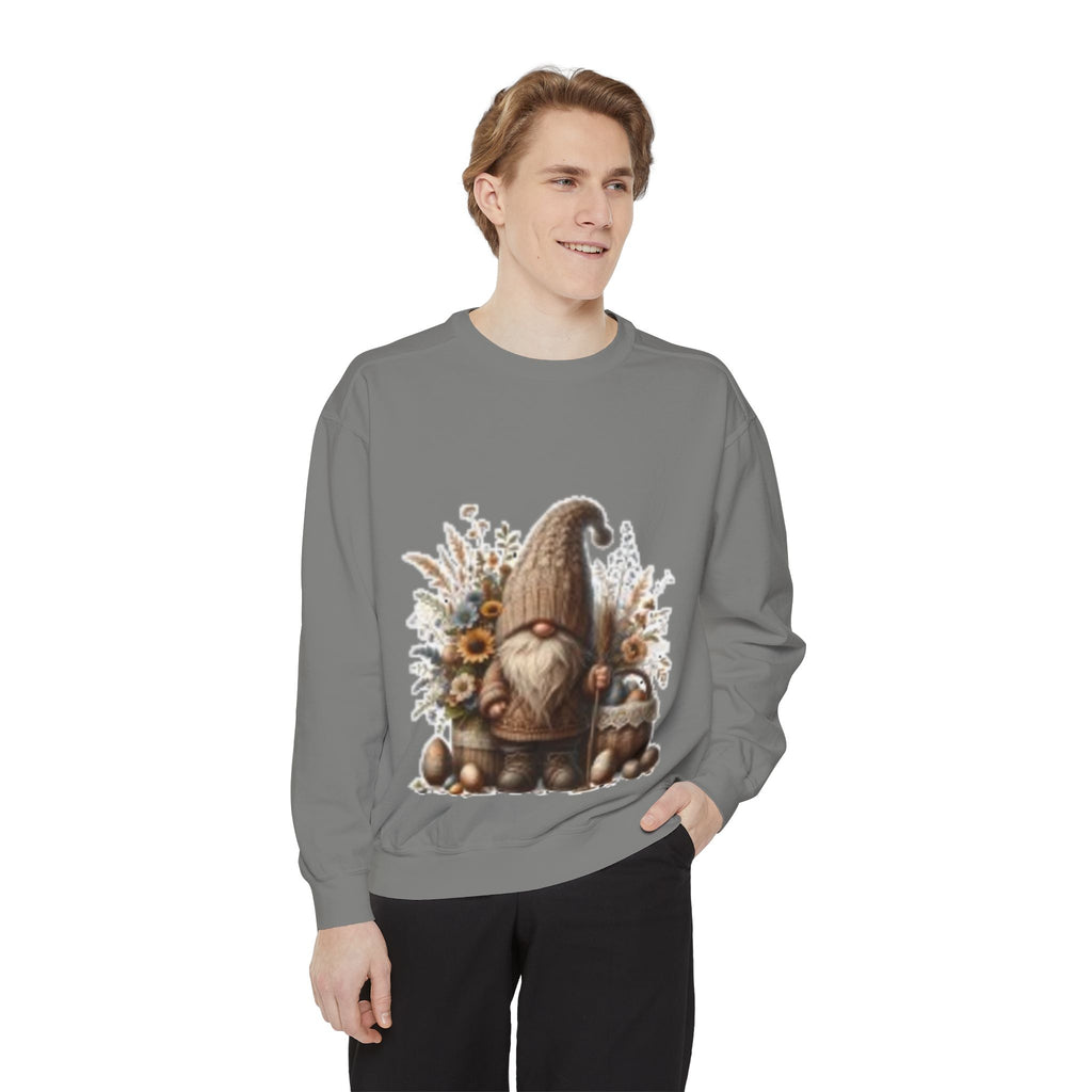 Garment-Dyed Cotton Sweatshirt