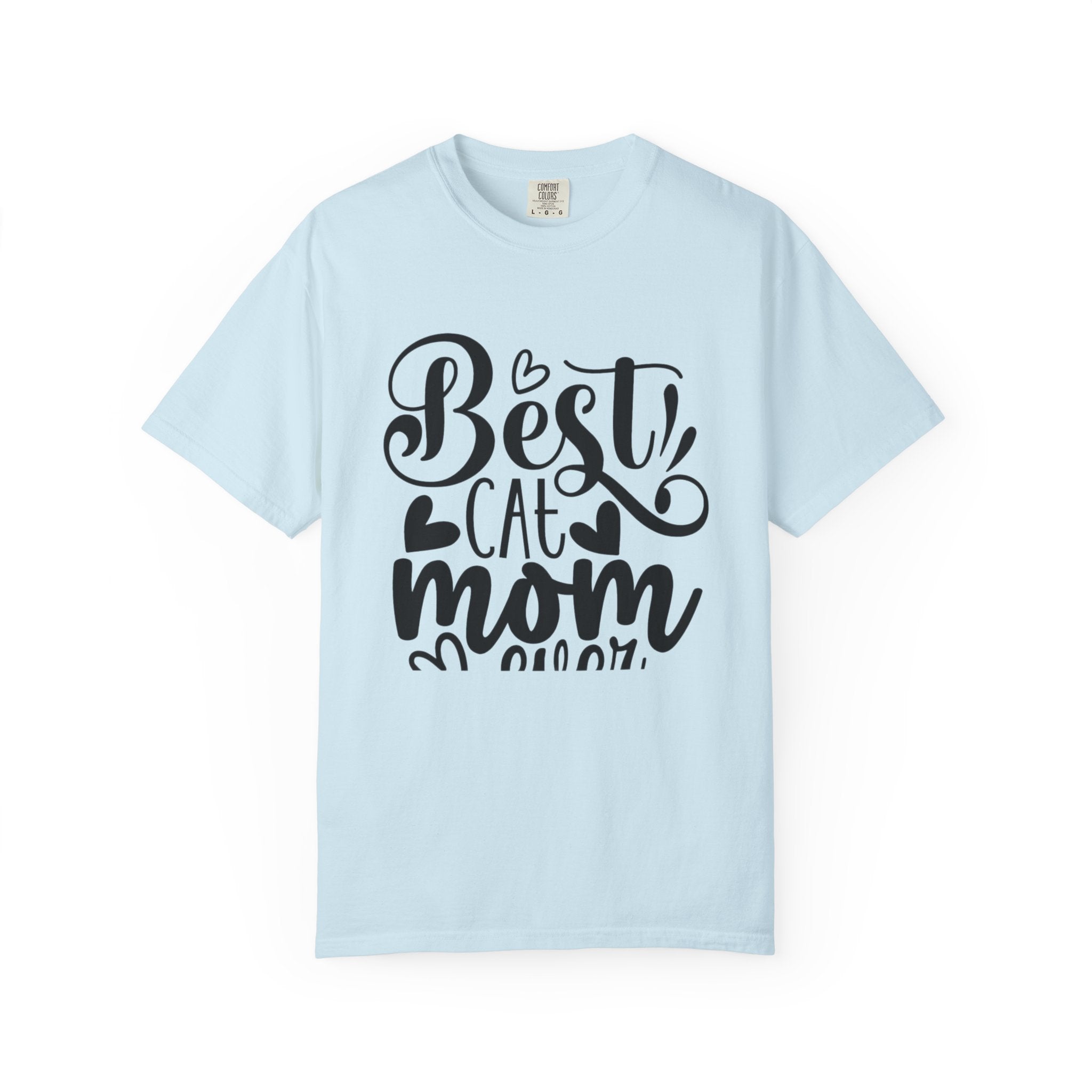 Garment-Dyed Cat Mom Tee