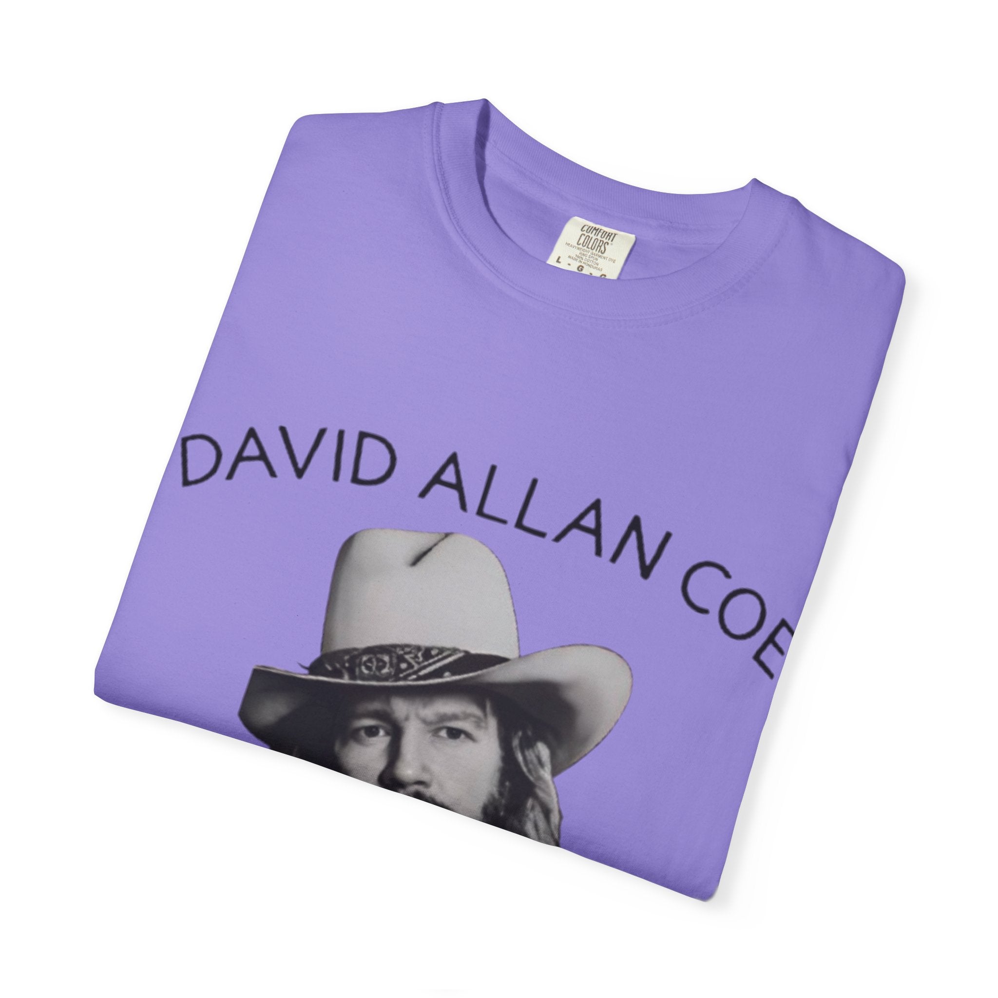 David Allan Coe Tribute T-Shirt – Vintage Cotton Memorial Tee