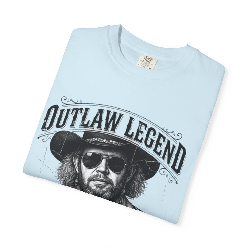 Outlaw Legend Tribute T-Shirt — David Allan Coe Memorial Graphic Tee