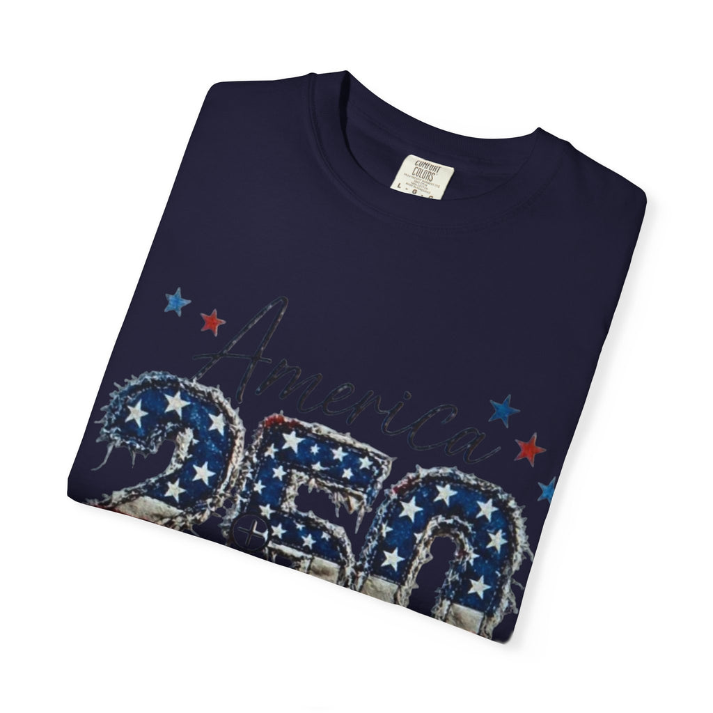 America 250 T-Shirt — 1776–2026 Stars & Stripes Patriotic Tee