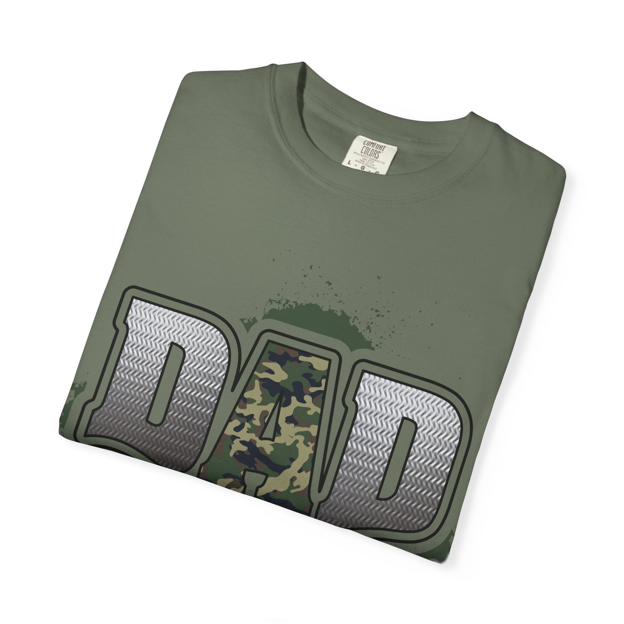 Dad I Love You Camo Graphic T-Shirt