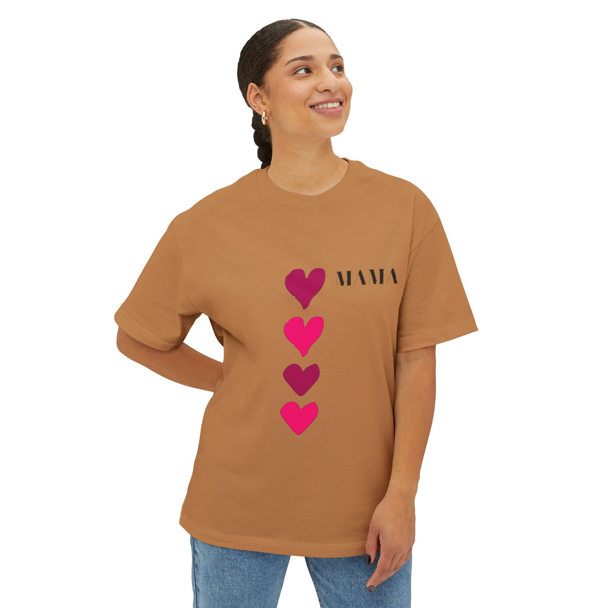 Mom Bear Heart T‑Shirt — Cute Mother's Day Tee