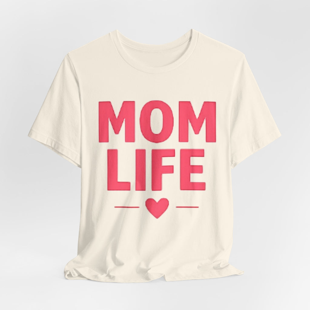 Soft Cotton Mom Life Tee