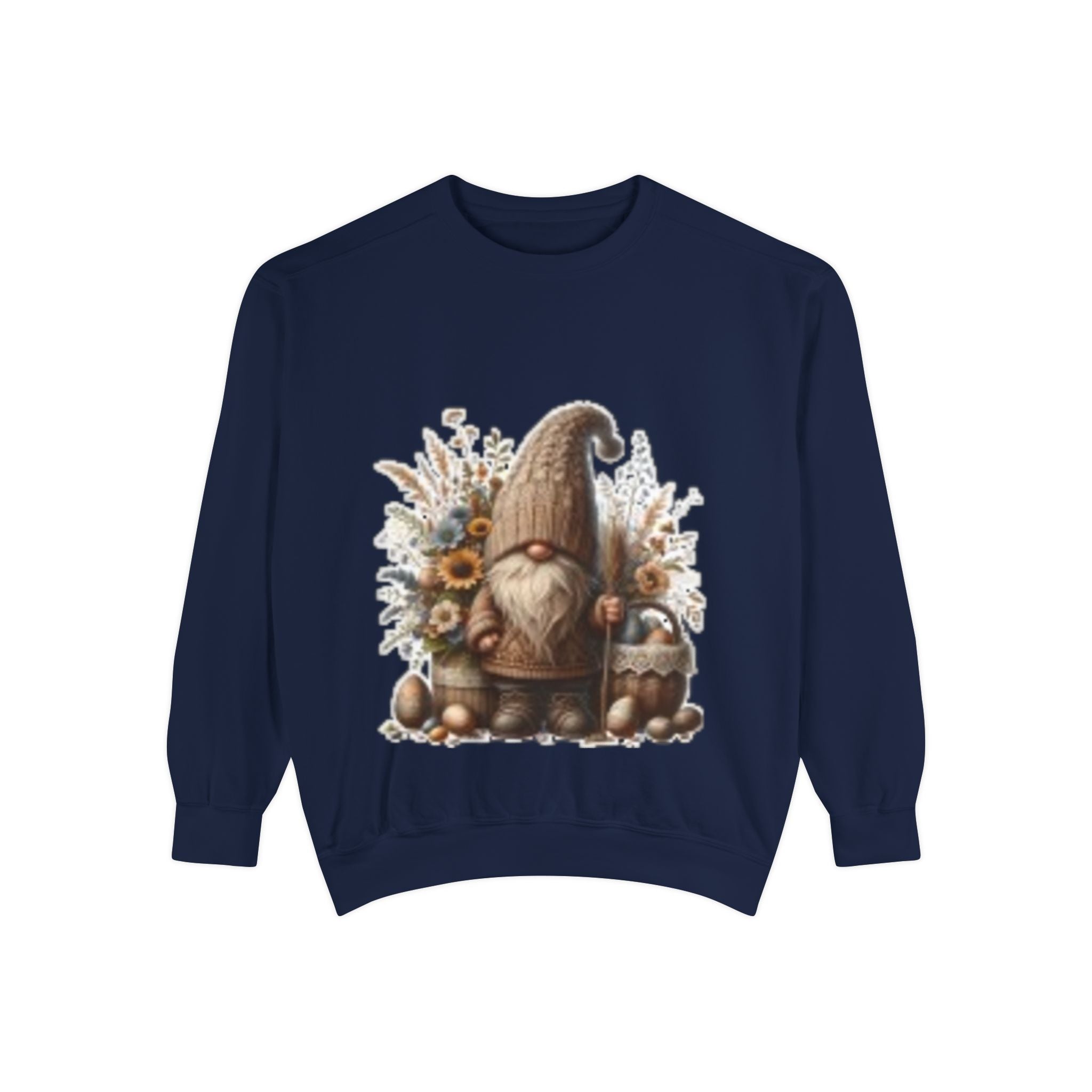 Garment-Dyed Cotton Sweatshirt