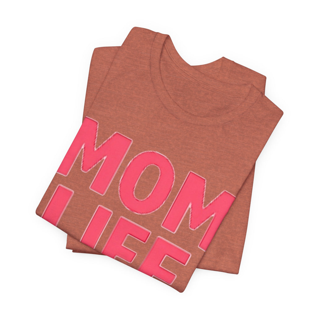 Soft Cotton Mom Life Tee