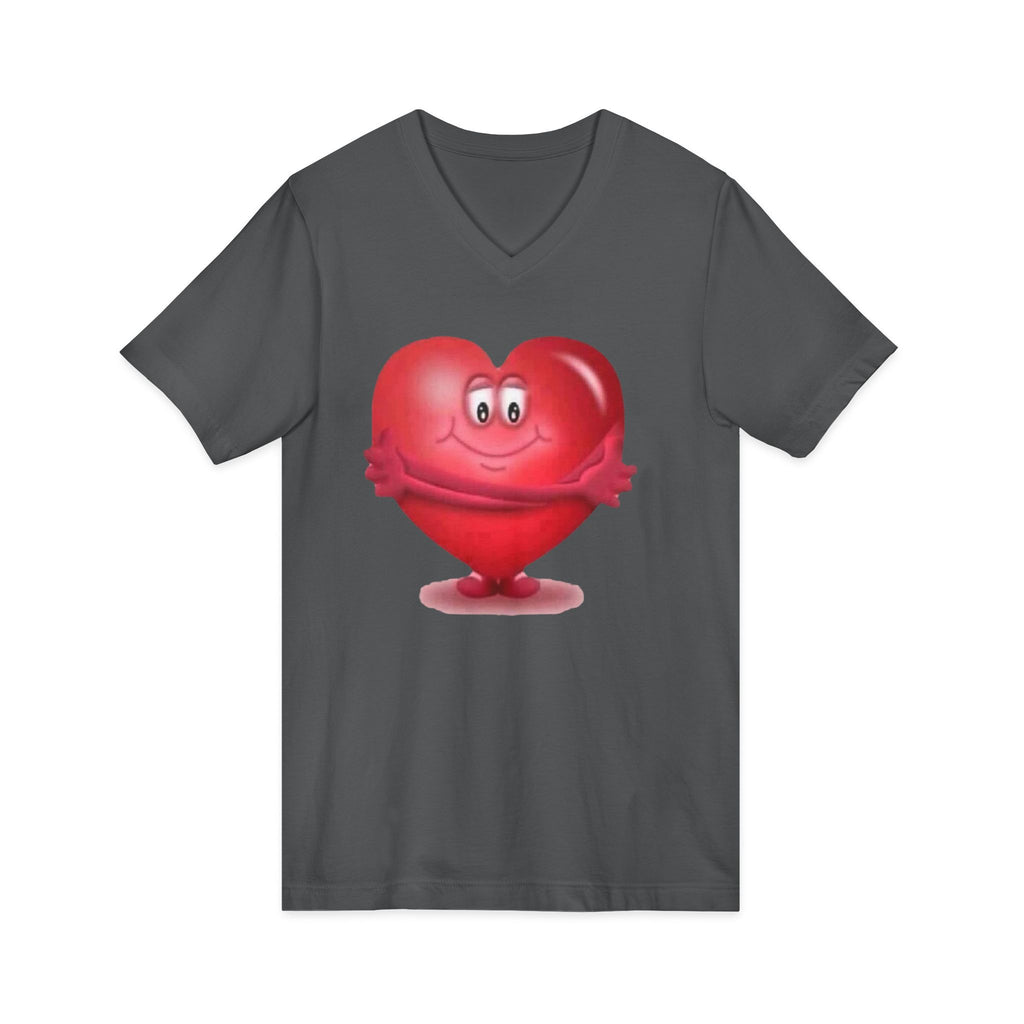Unisex Jersey Short Sleeve V-Neck Tee
