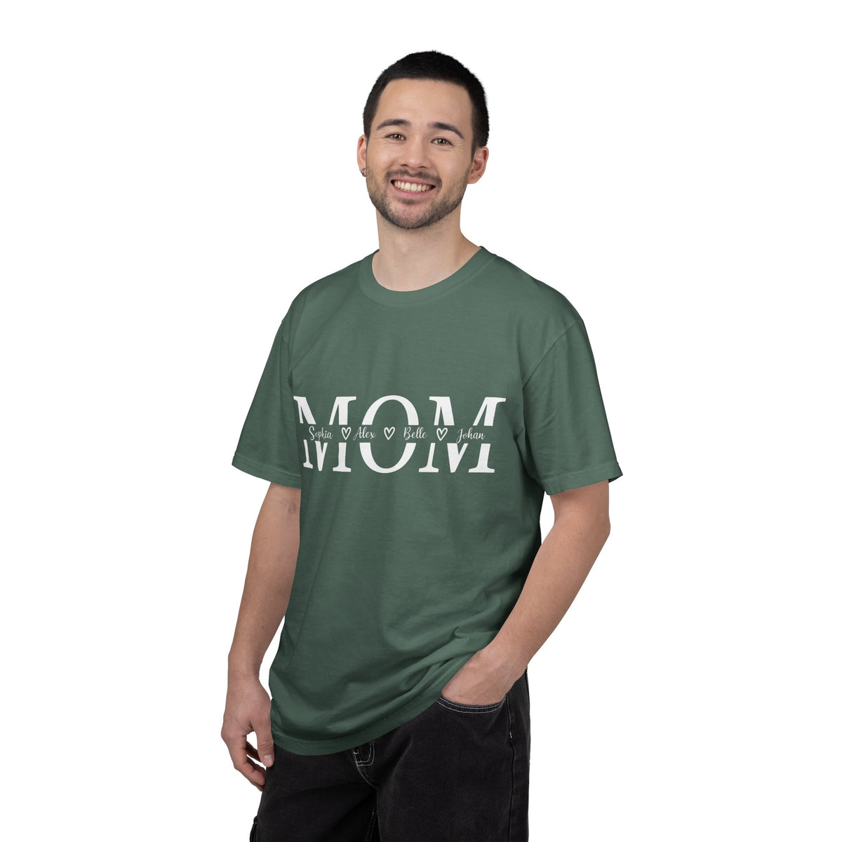 Classic White Garment-Dyed T-Shirt