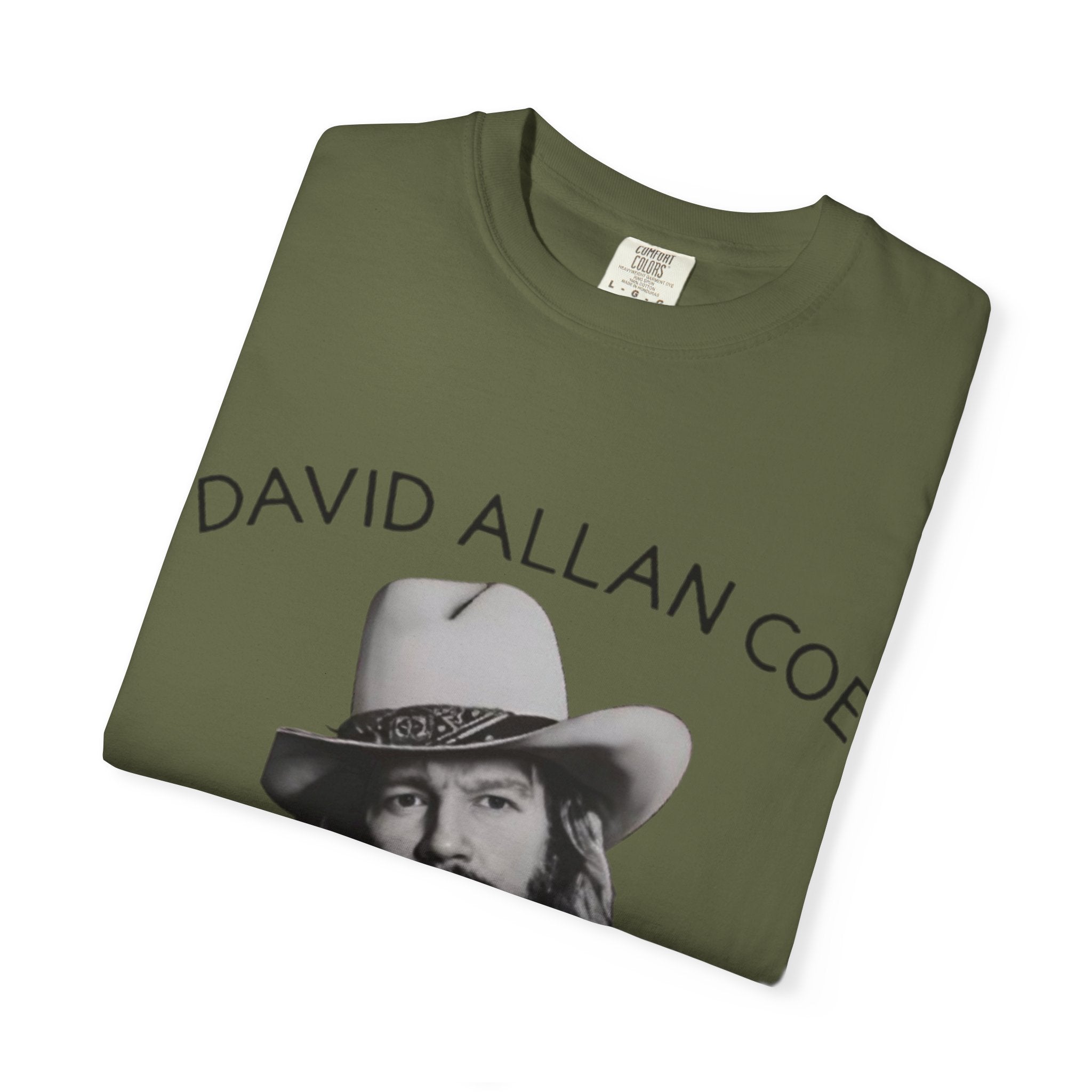 David Allan Coe Tribute T-Shirt – Vintage Cotton Memorial Tee