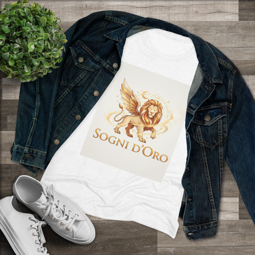 Sogni d'Oro Golden Winged Lion Women's Tee