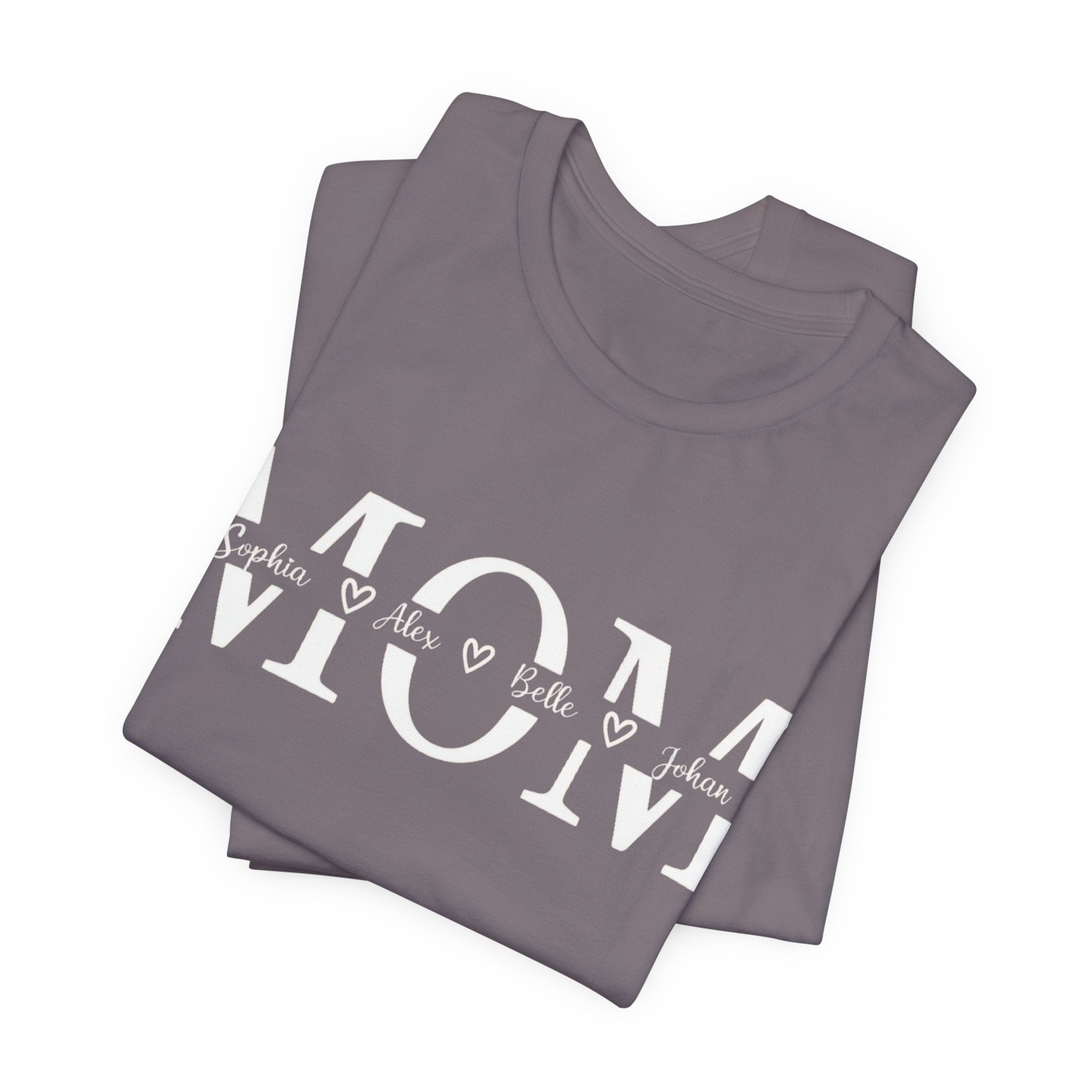 Soft Cotton Mom Heart Tee