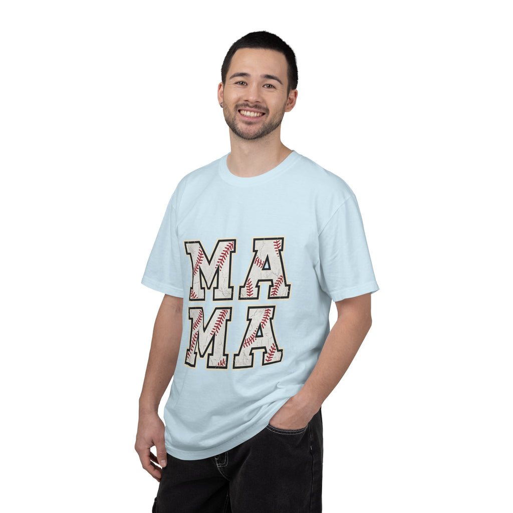 Vintage Cotton Baseball Mom Tee