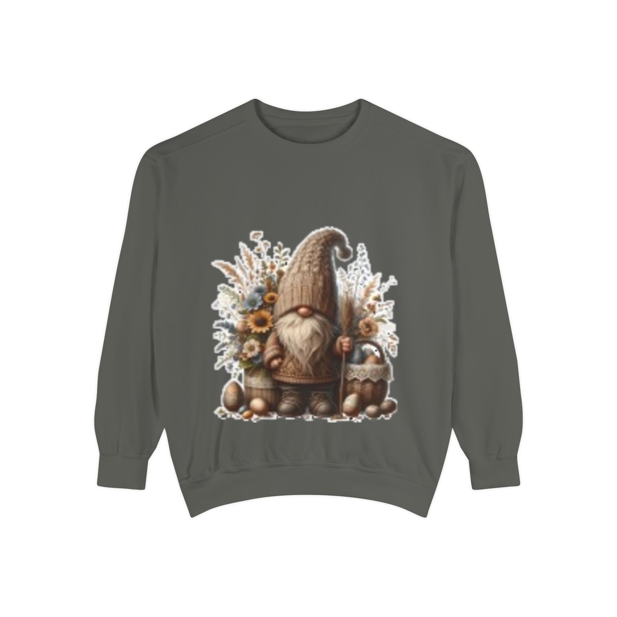 Garment-Dyed Cotton Sweatshirt