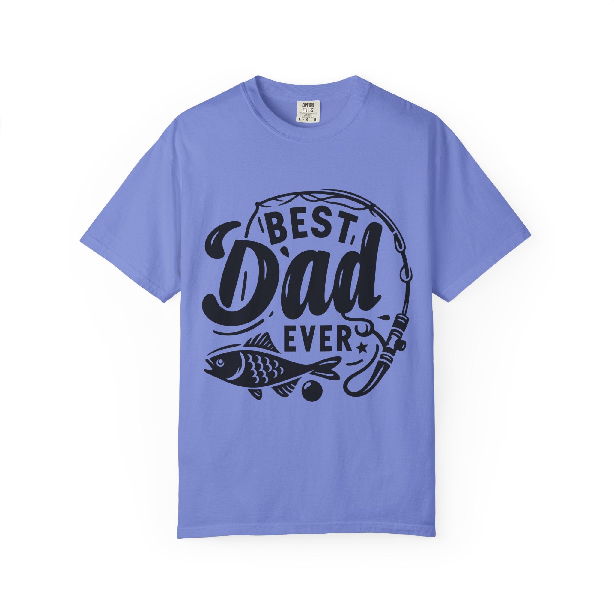 Best Dad Ever Fishing T-Shirt — Father’s Day Gift Tee