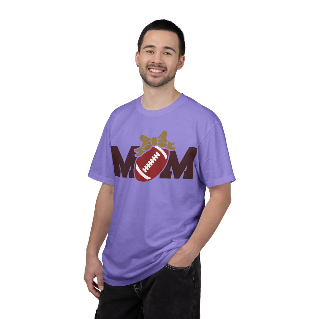 Garment-Dyed Football Mom Tee