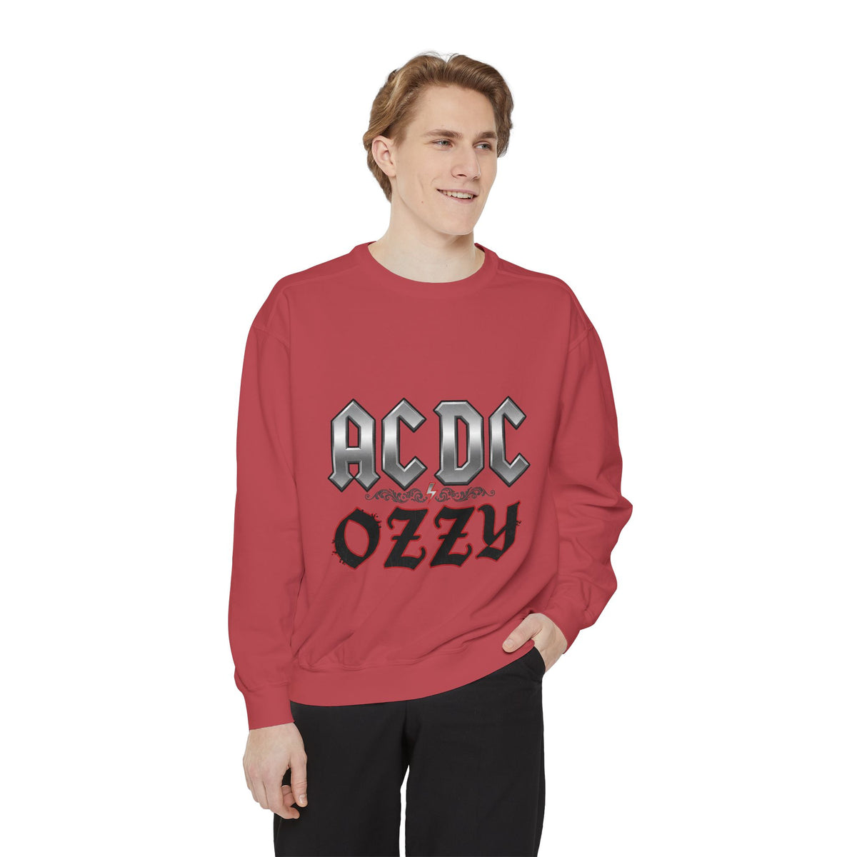 AC/DC x Ozzy Rock Crewneck Sweatshirt