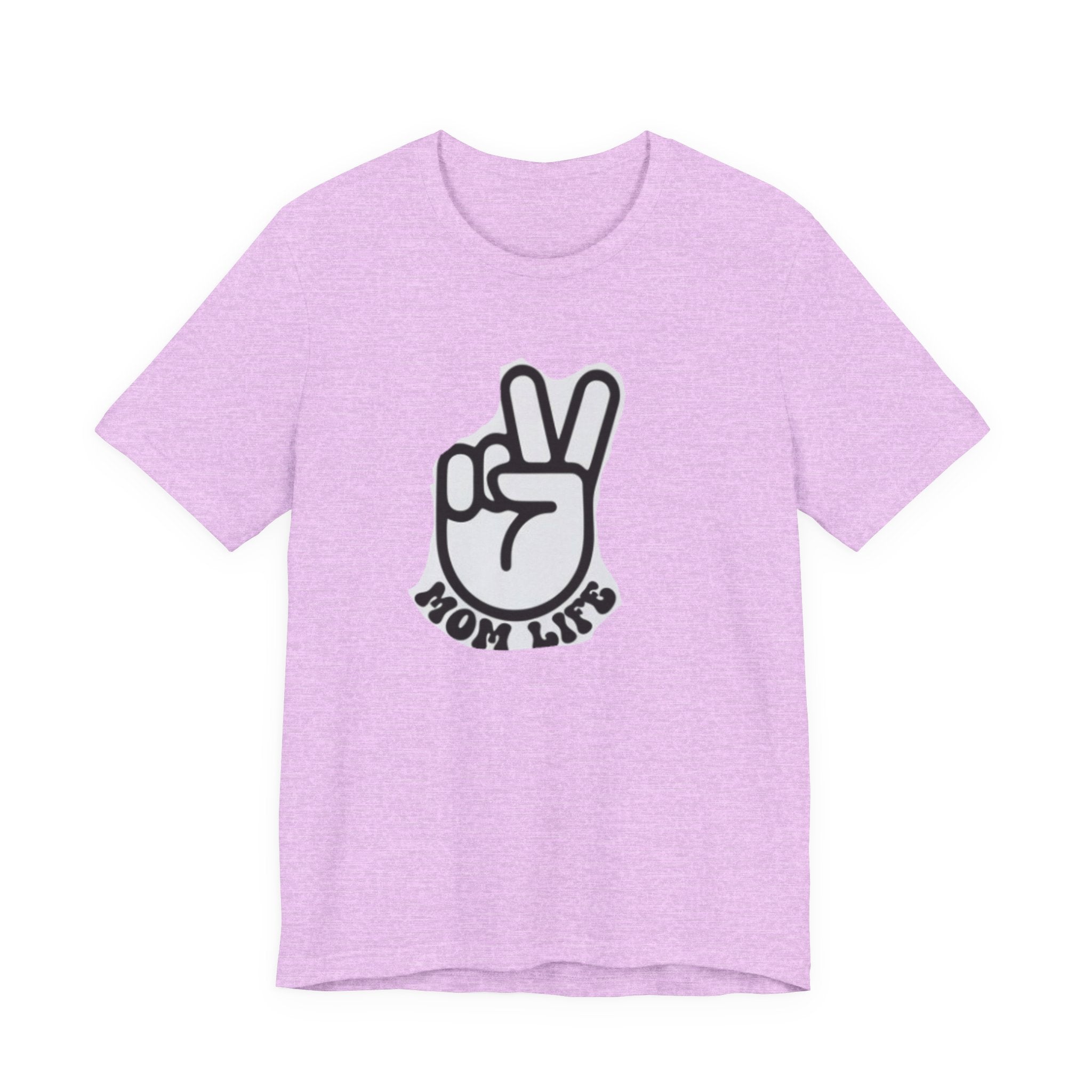Mom Life Peace Sign T-Shirt