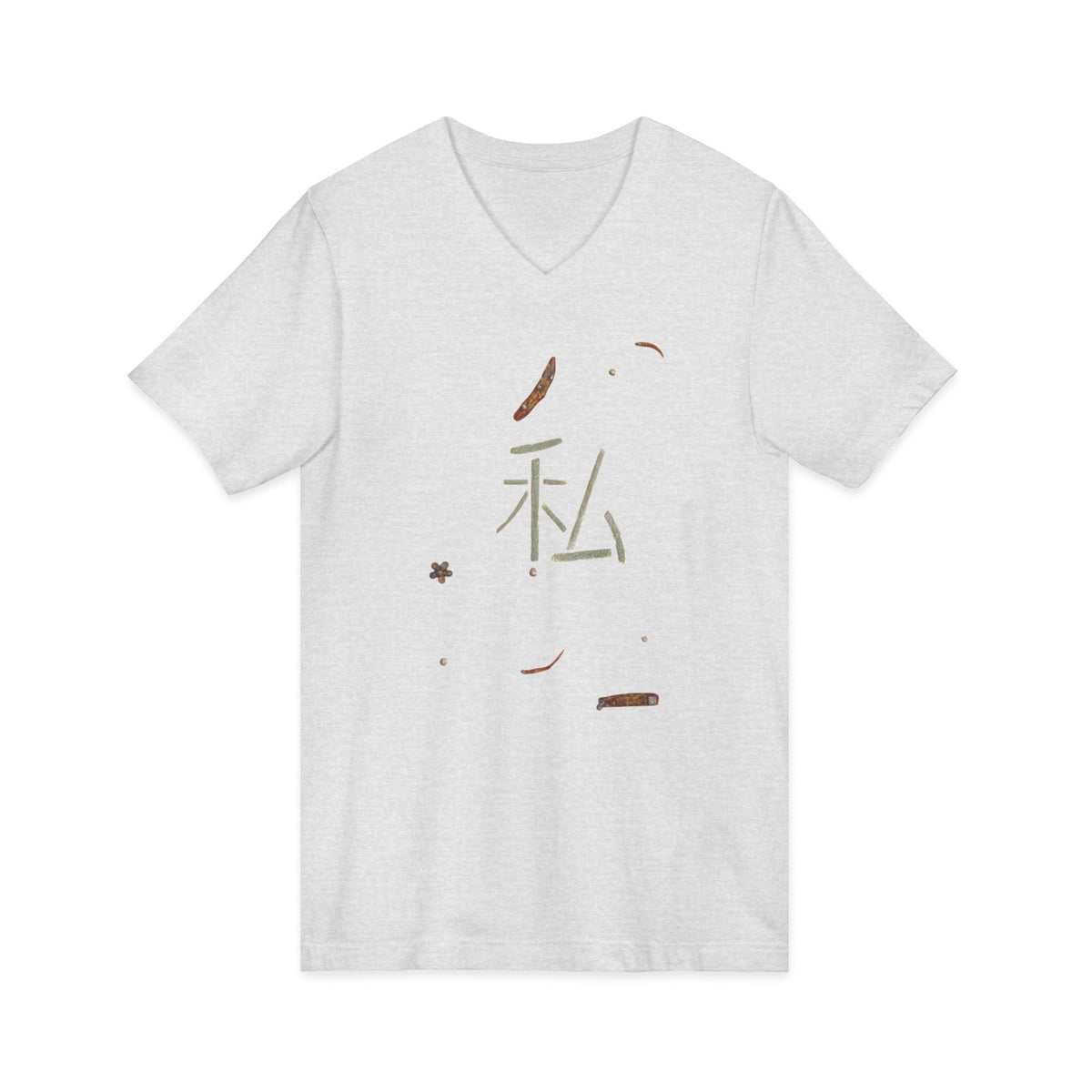 Unisex Jersey Short Sleeve V-Neck Tee